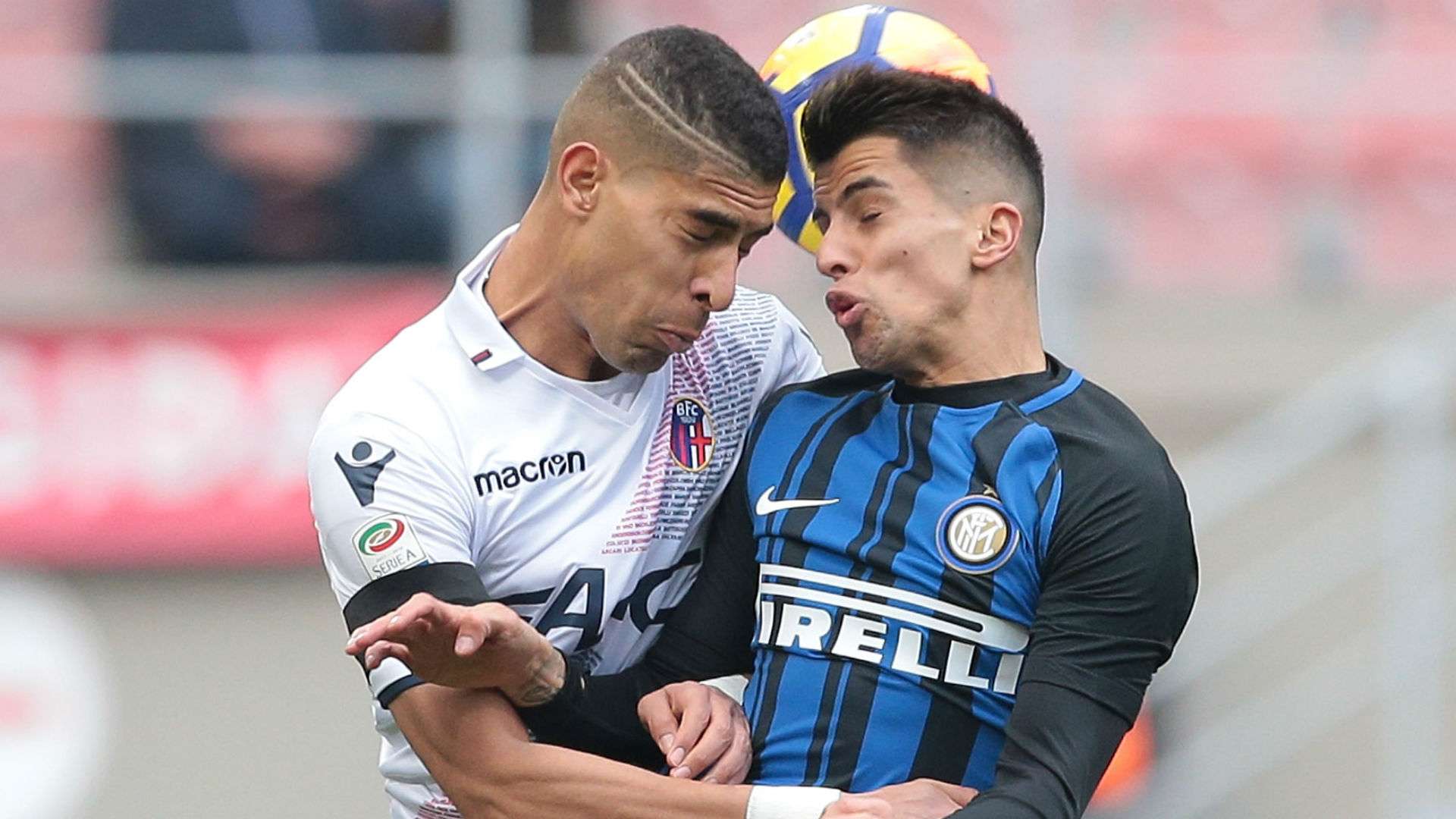 Adam Masina Joao Cancelo Inter Bologna Serie A