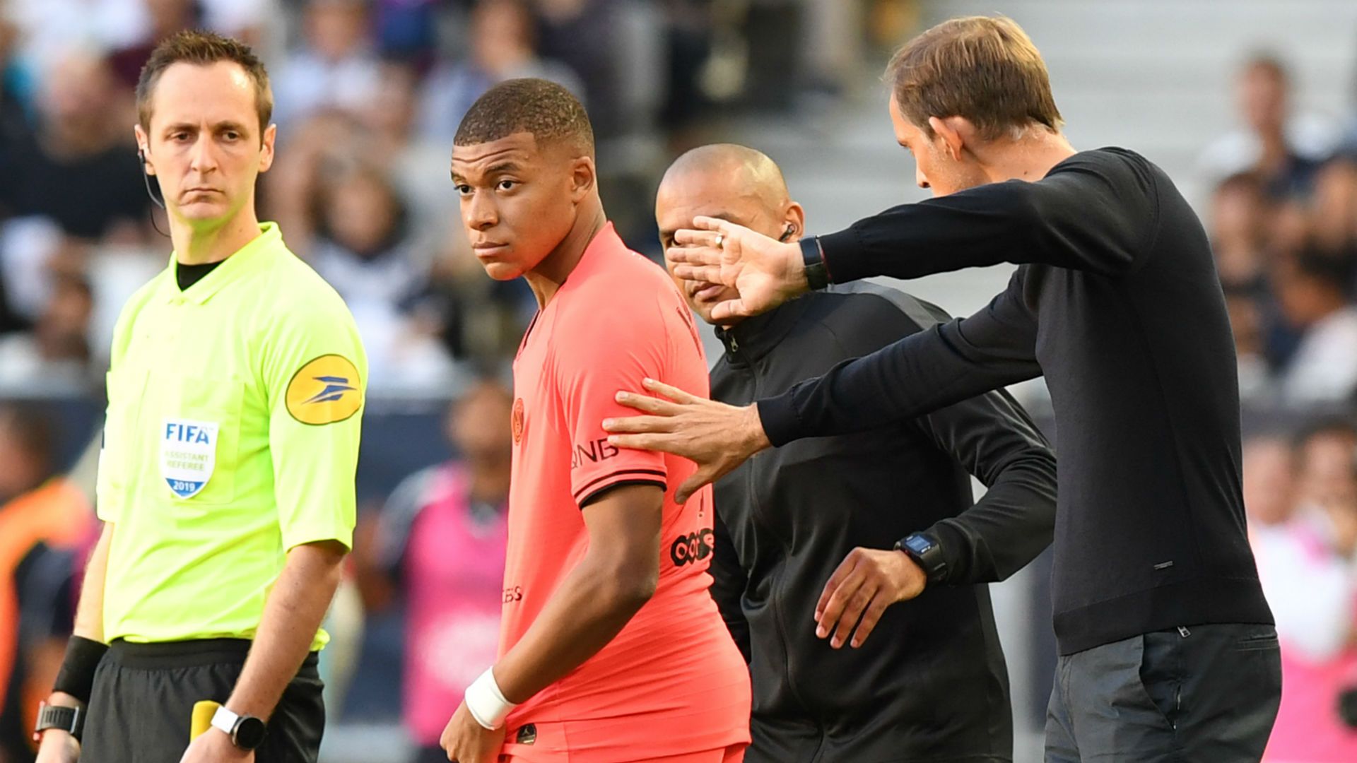 Kylian Mbappe Thomas Tuchel PSG