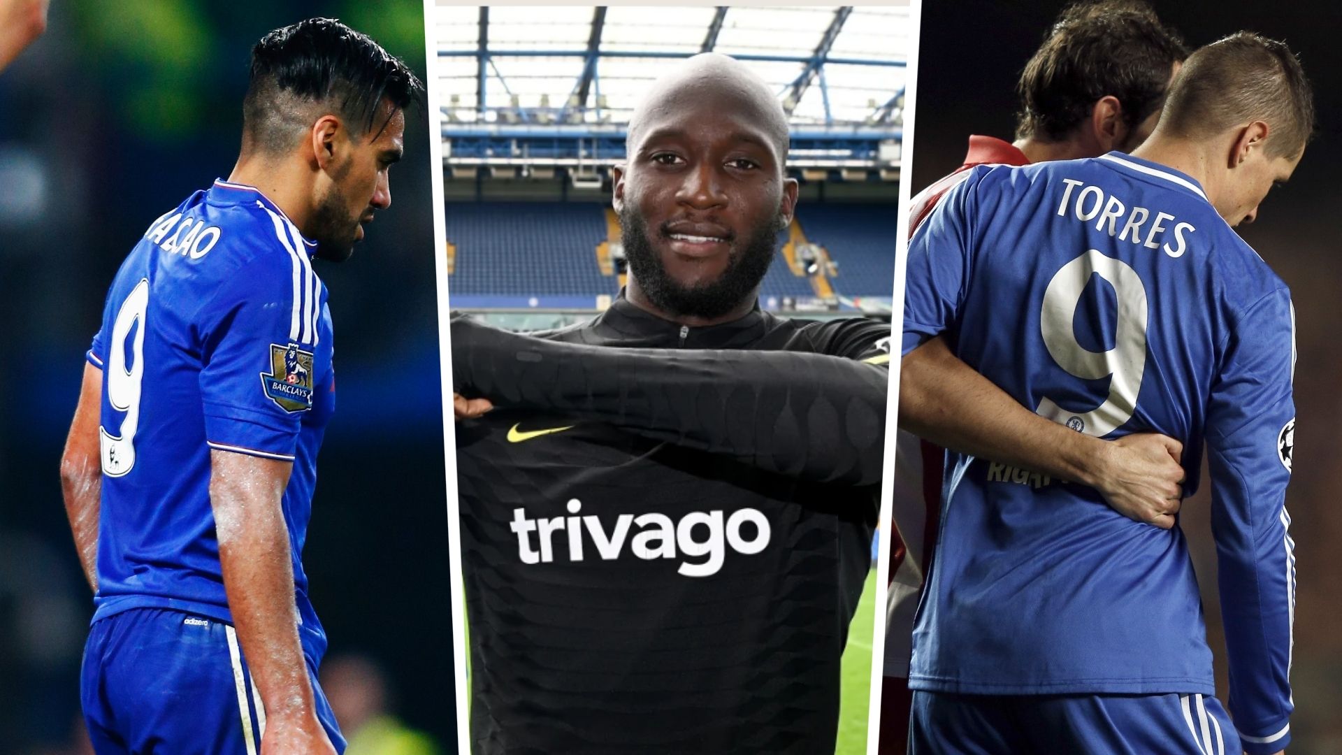 Fernando Torres Radamel Falcao Romelu Lukaku Chelsea