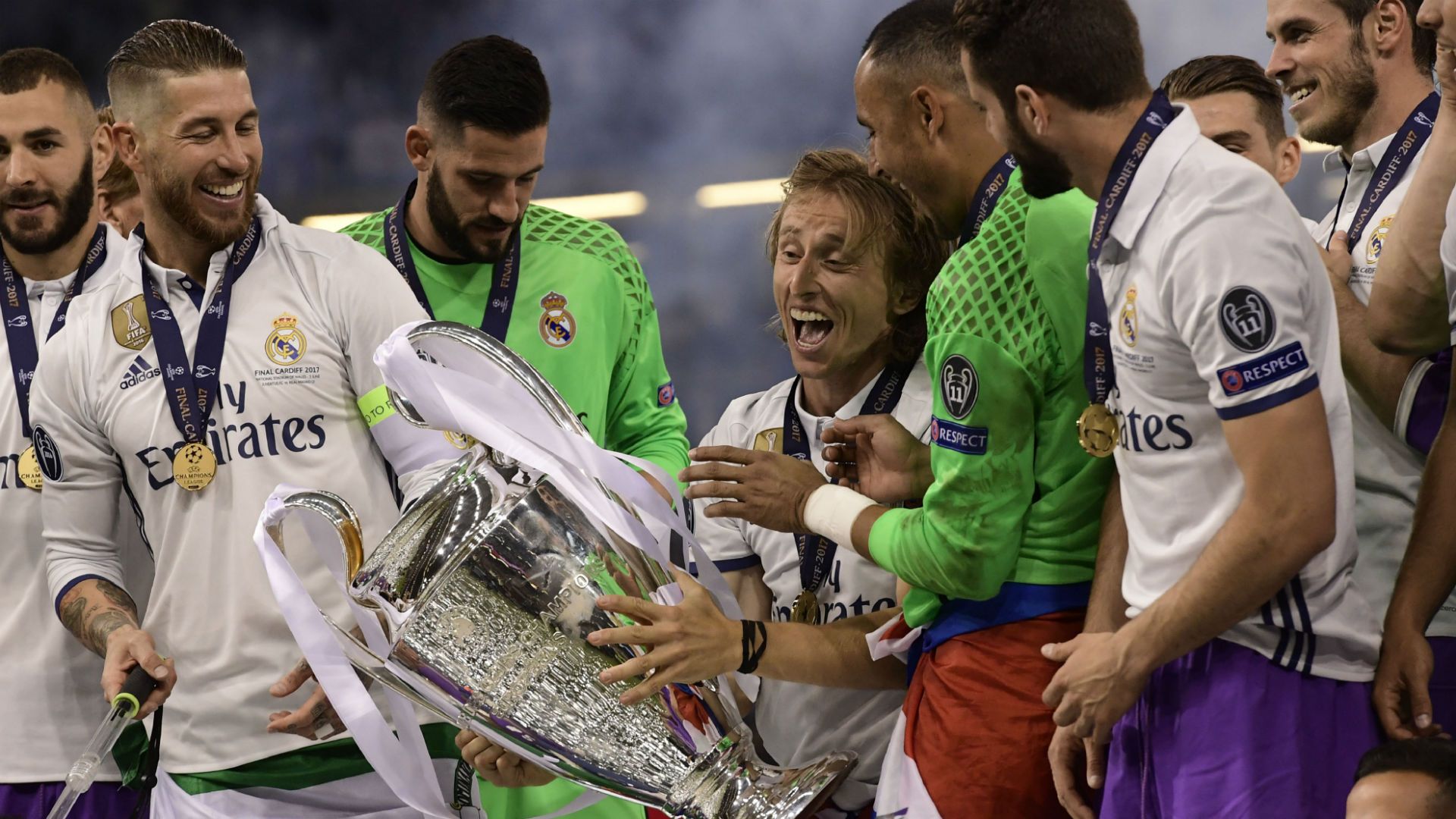 juventus real - luka modric - champions league 03062017