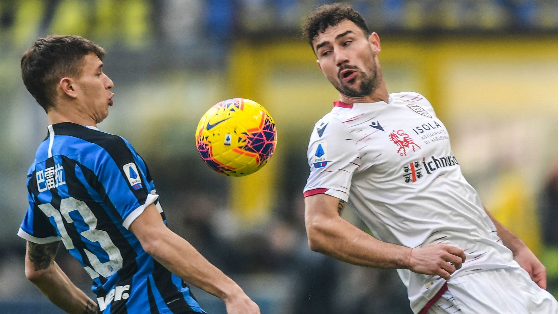 Barella Inter Cagliari