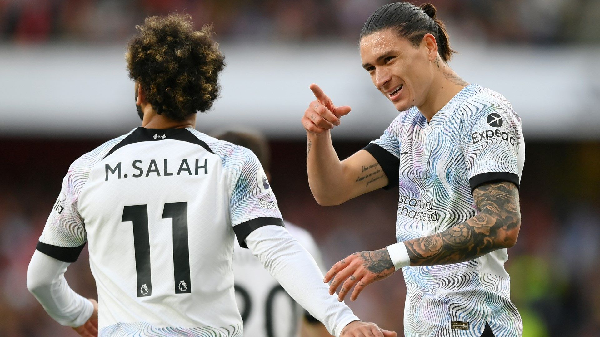 Mohamed Salah Darwin Nunez Liverpool 2022-23