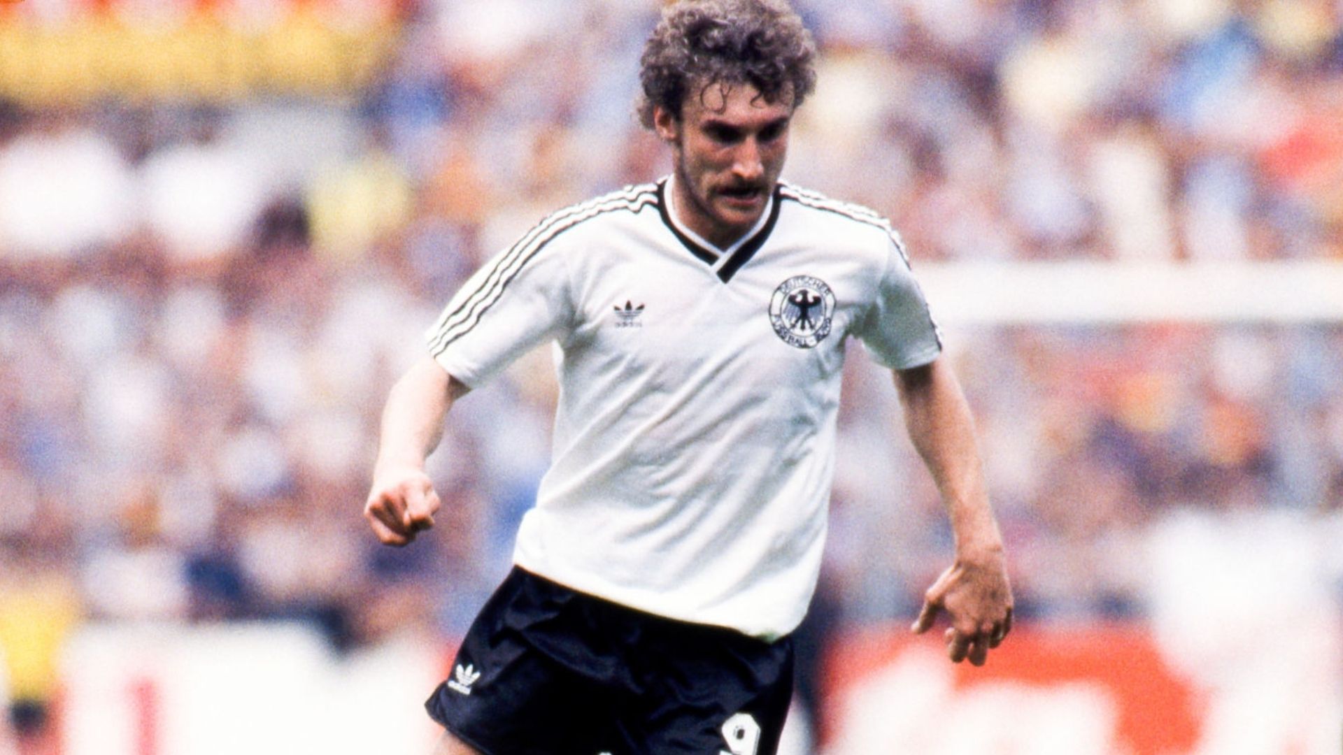 Rudi Voller West Germany Euro 84