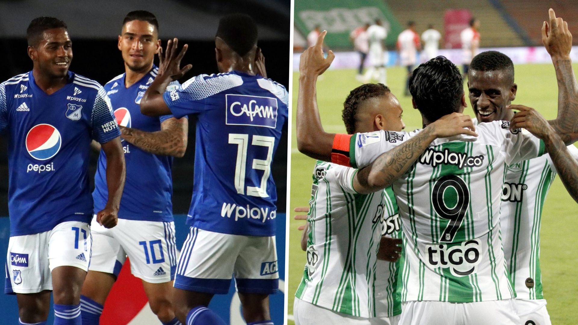 Millonarios Atlético Nacional Liga BetPlay 2020