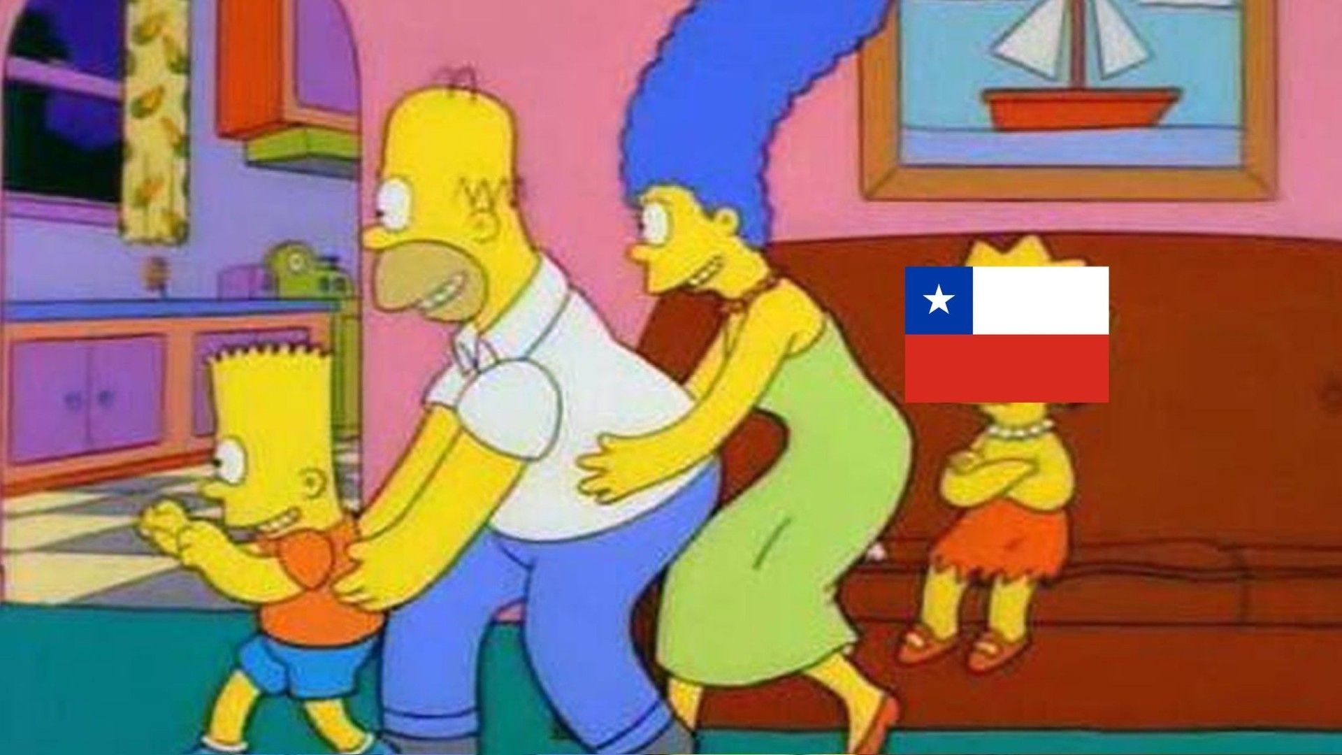 los simpsons meme chile ecuador fifa no vives de ensalada
