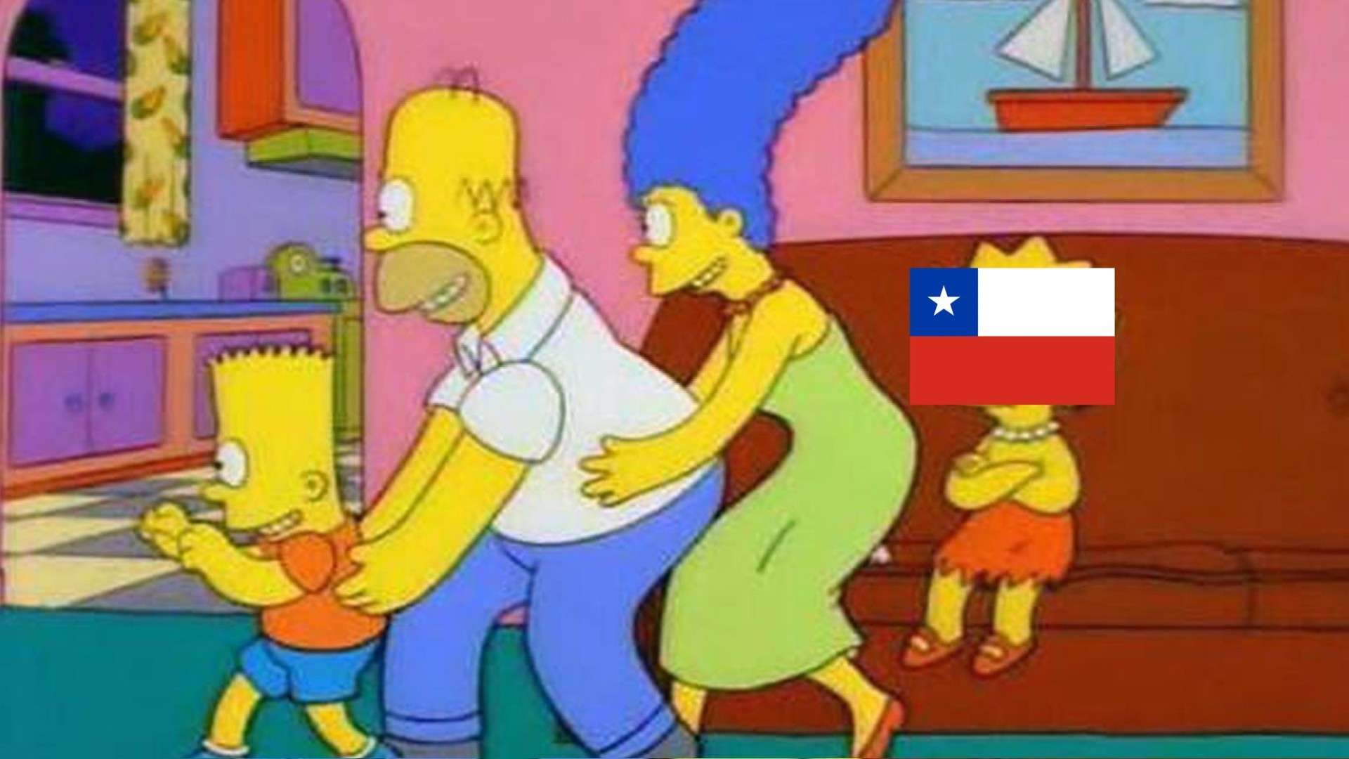 los simpsons meme chile ecuador fifa no vives de ensalada