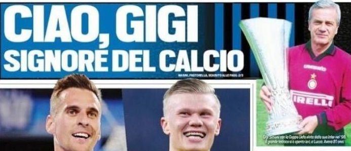 Newspapers 23 May embed only Tuttosport