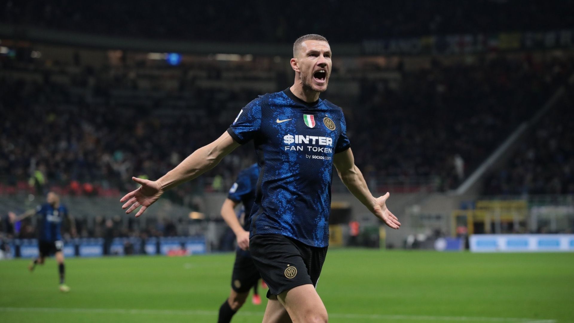 Edin Dzeko Inter Juventus