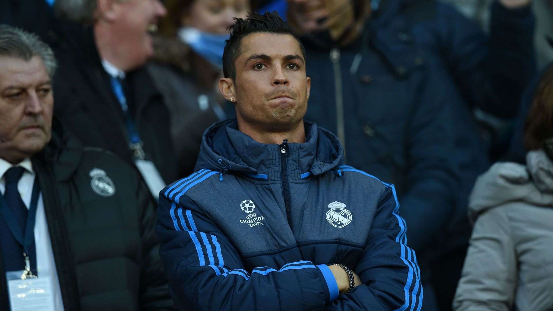 Cristiano Ronaldo Champions League Manchester City v Real Madrid 260416