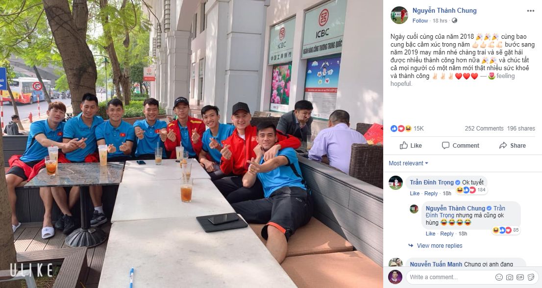 Thành Chung mừng năm mới