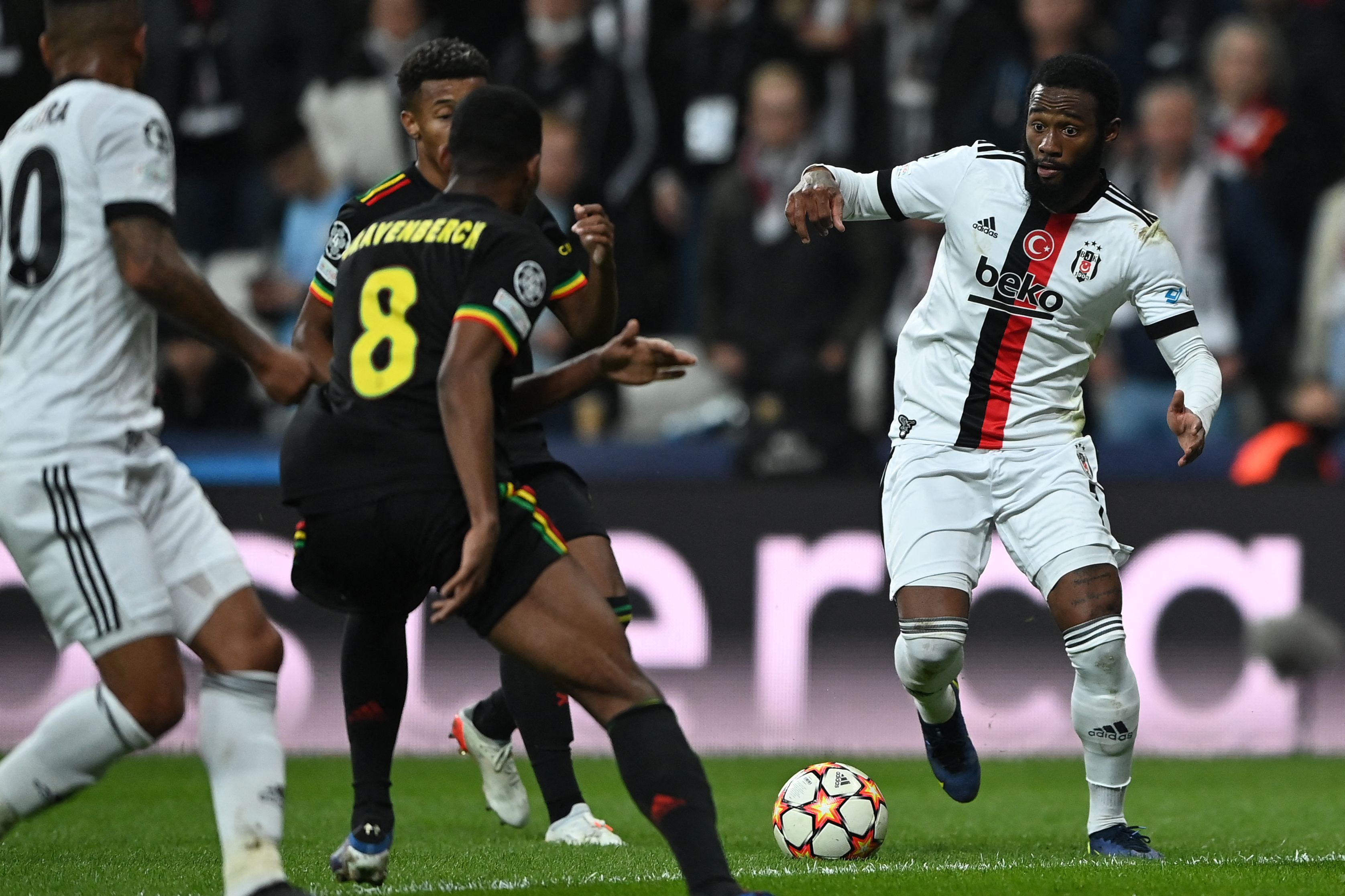 Kevin Nkoudou Besiktas vs. Ajax 11/24/21