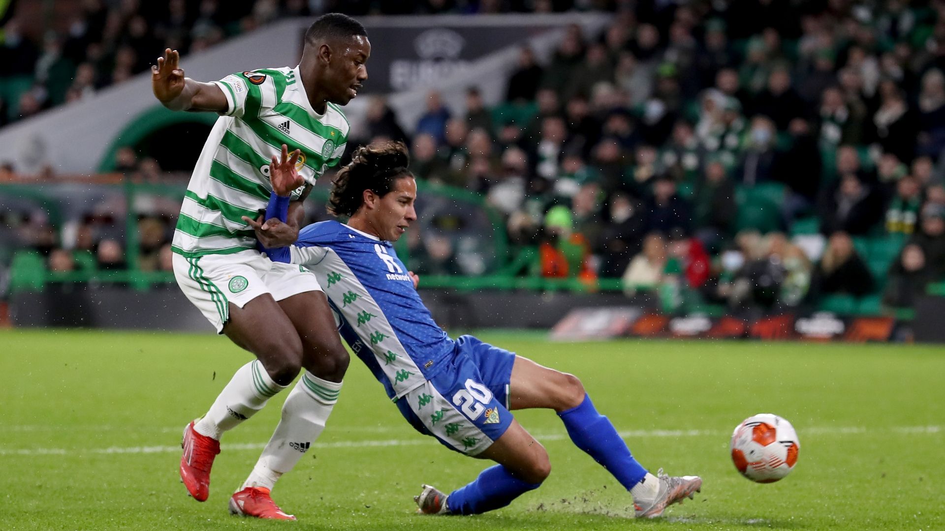 Diego Lainez Betis - Celtic Europa League