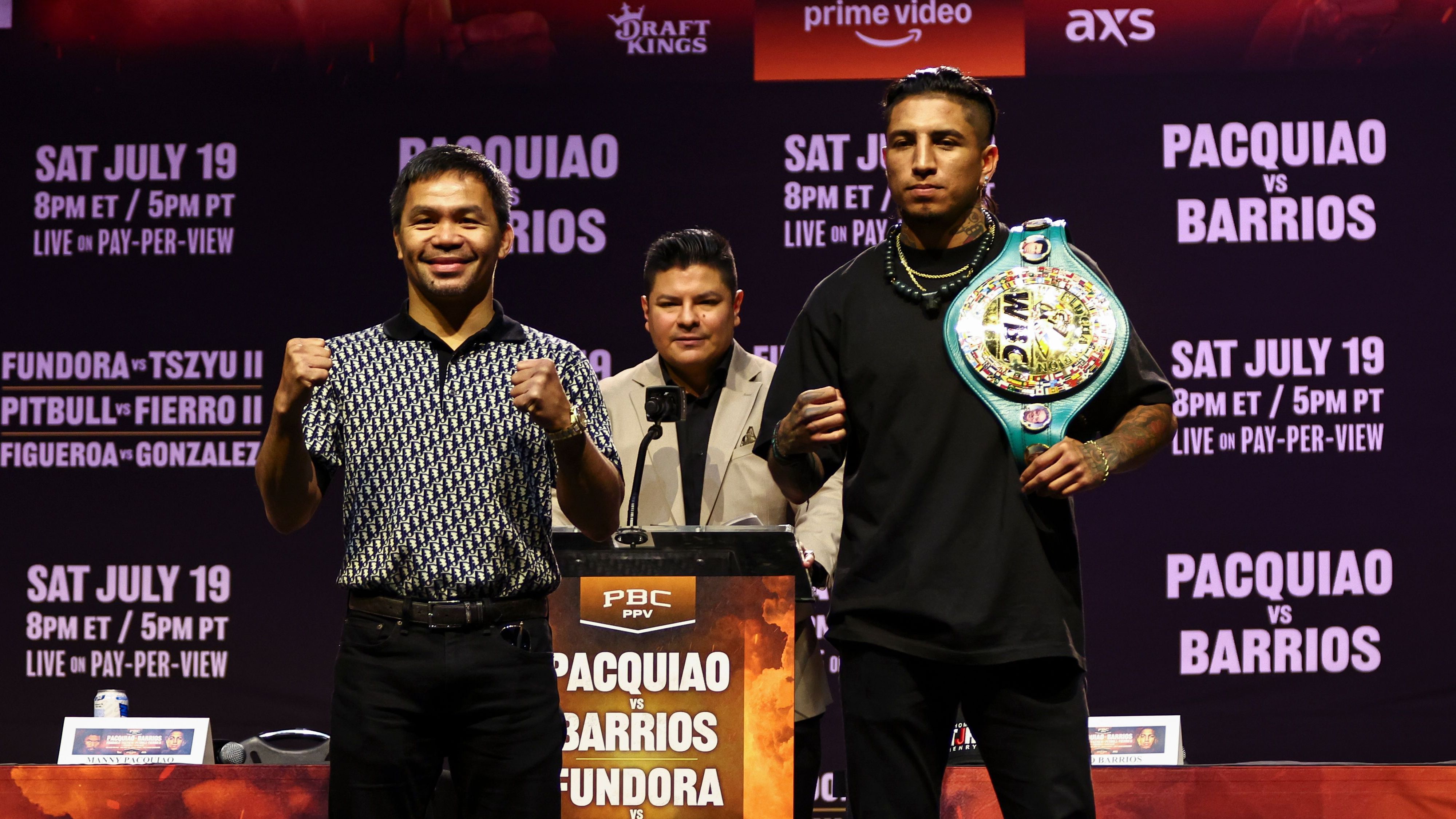 Manny Pacquiao v Mario Barrios