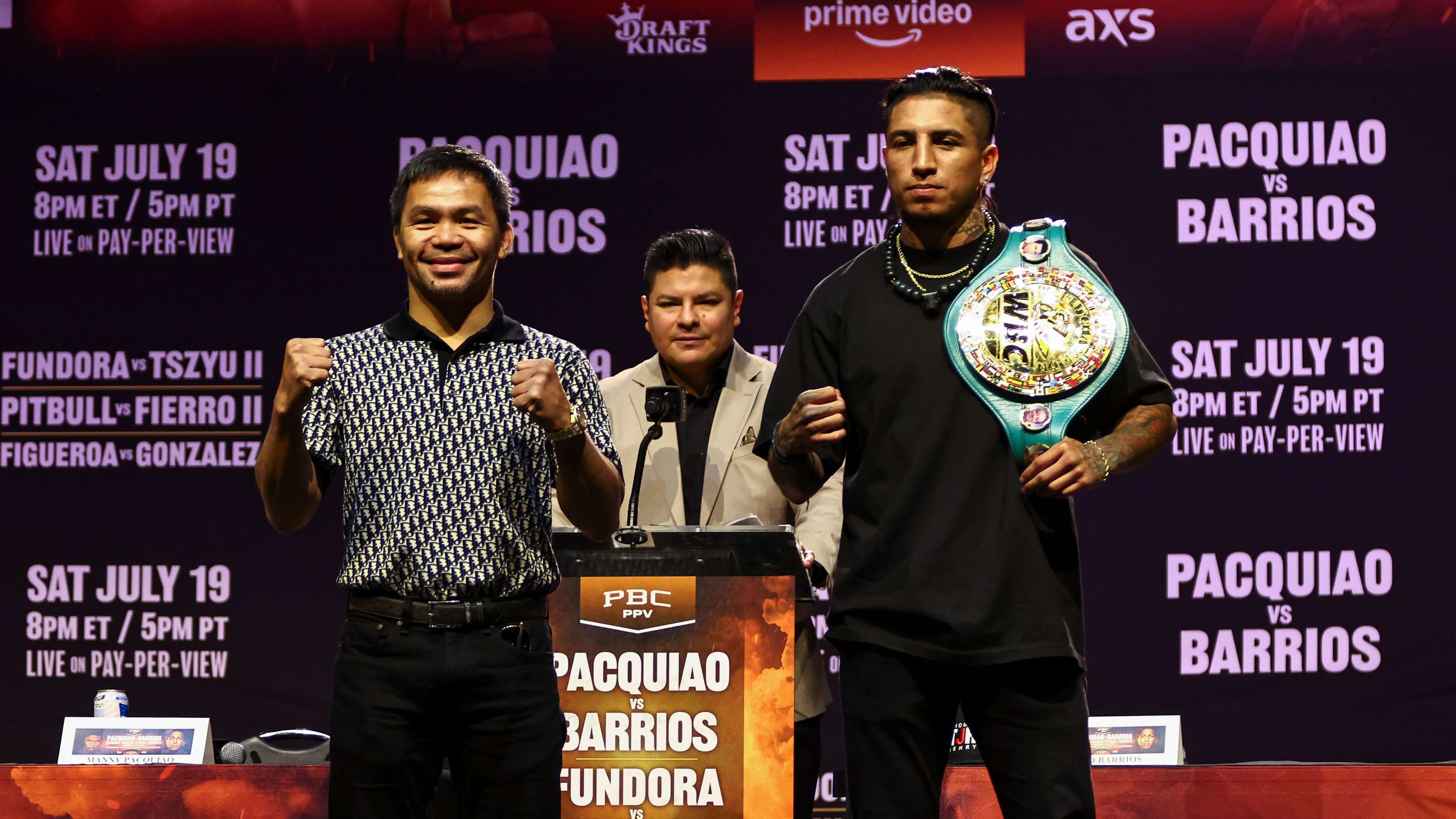 Manny Pacquiao v Mario Barrios