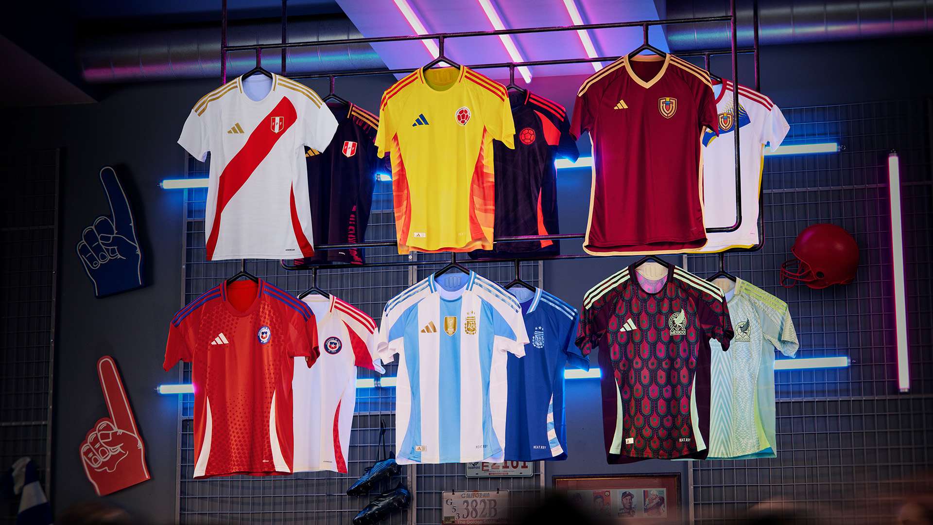 Copa America 2024 adidas kits 