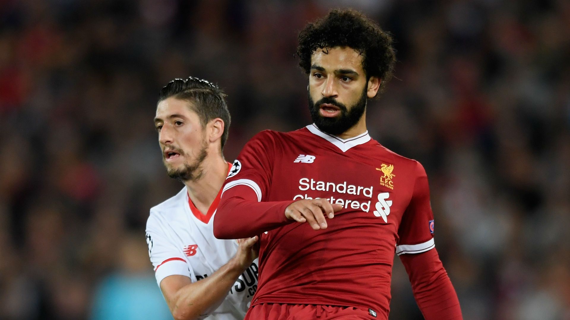 Mohamed Salah Liverpool vs Sevilla