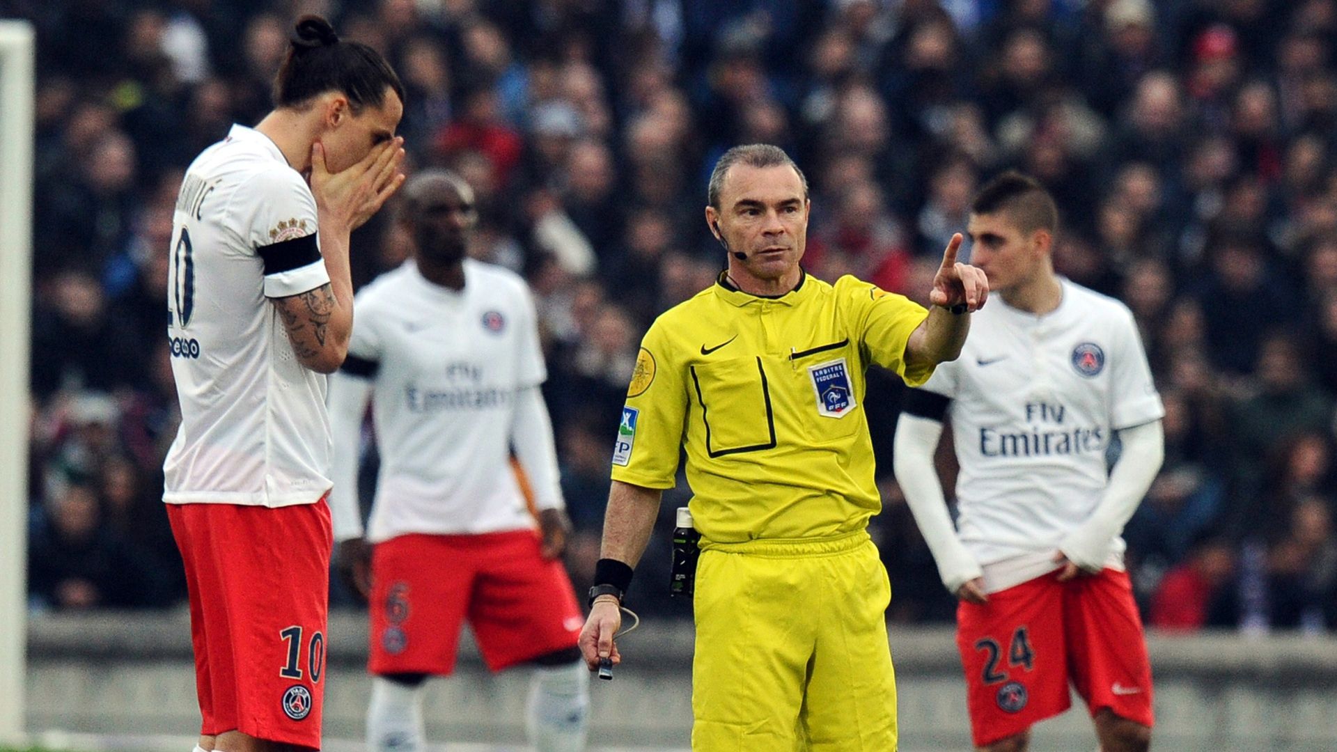 Zlatan Ibrahimovic PSG Bordeaux 2015