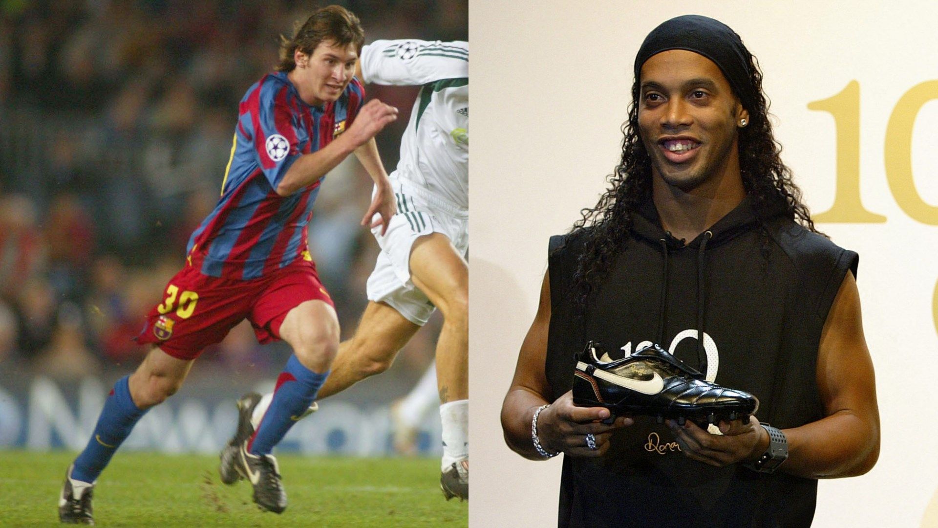 Messi Ronaldinho GFX