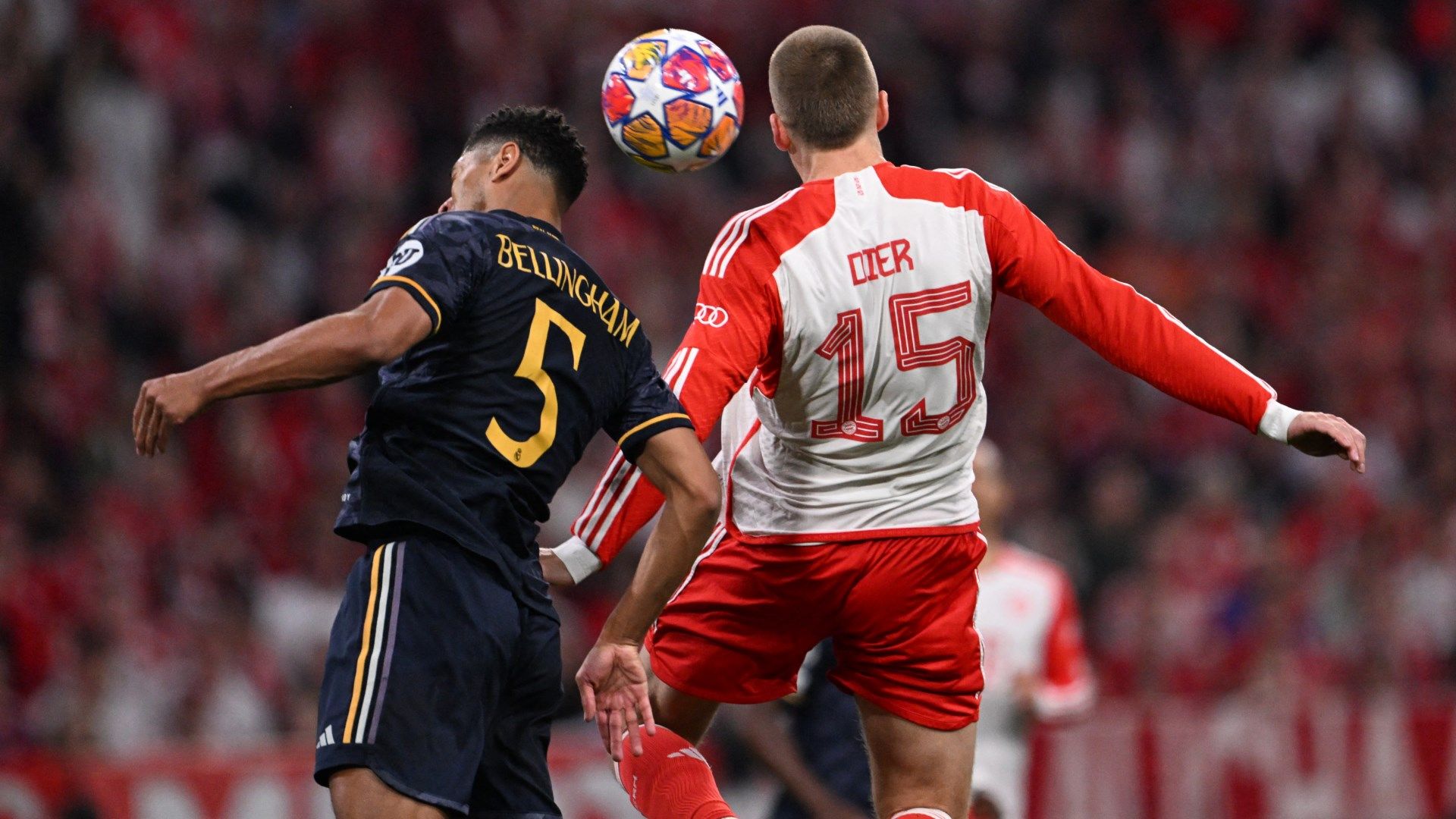 Eric Dier Jude Bellingham Bayern Munich Real Madrid 2023-24