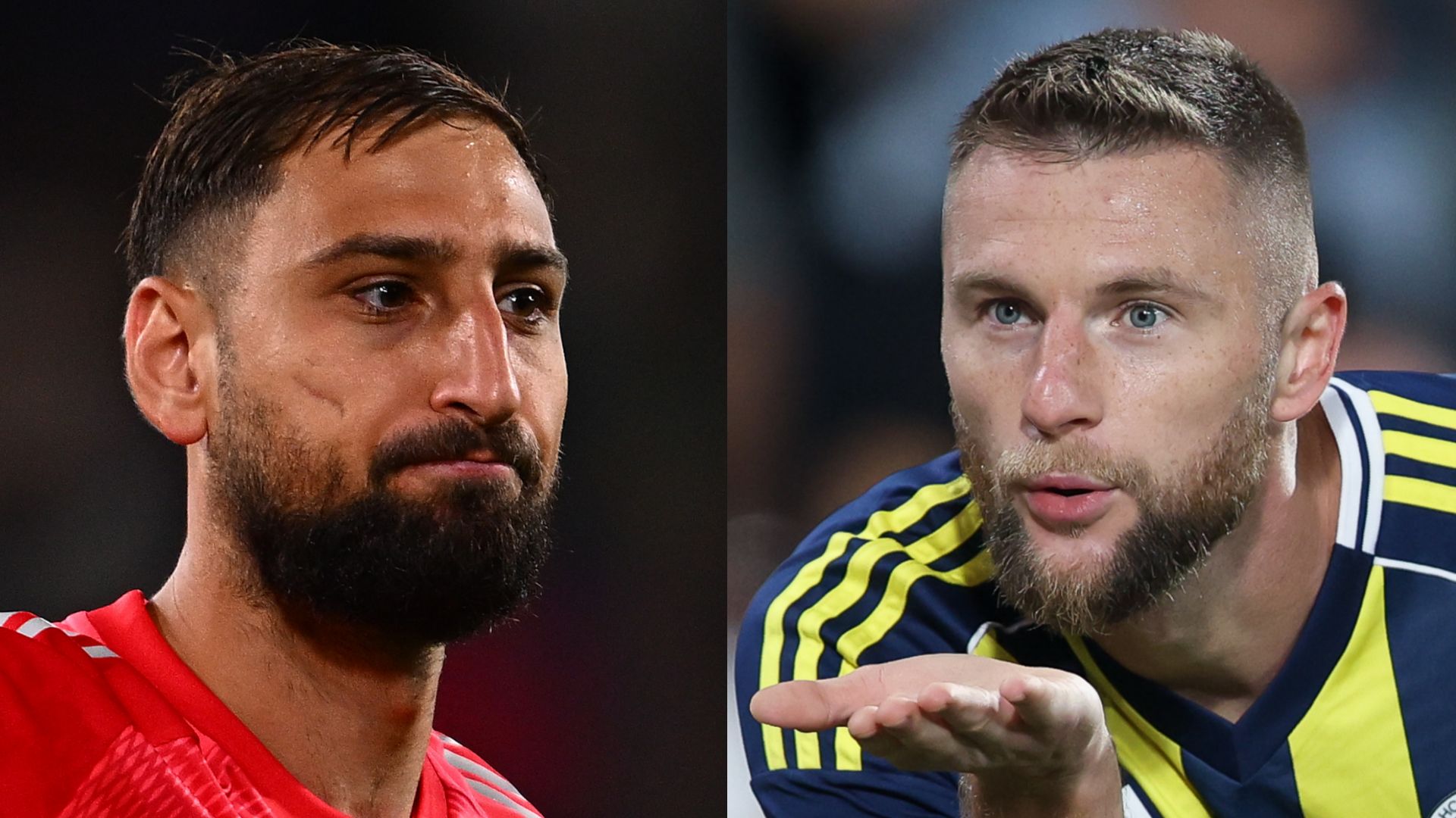 GFX Gianluigi Donnarumma Milan Skriniar