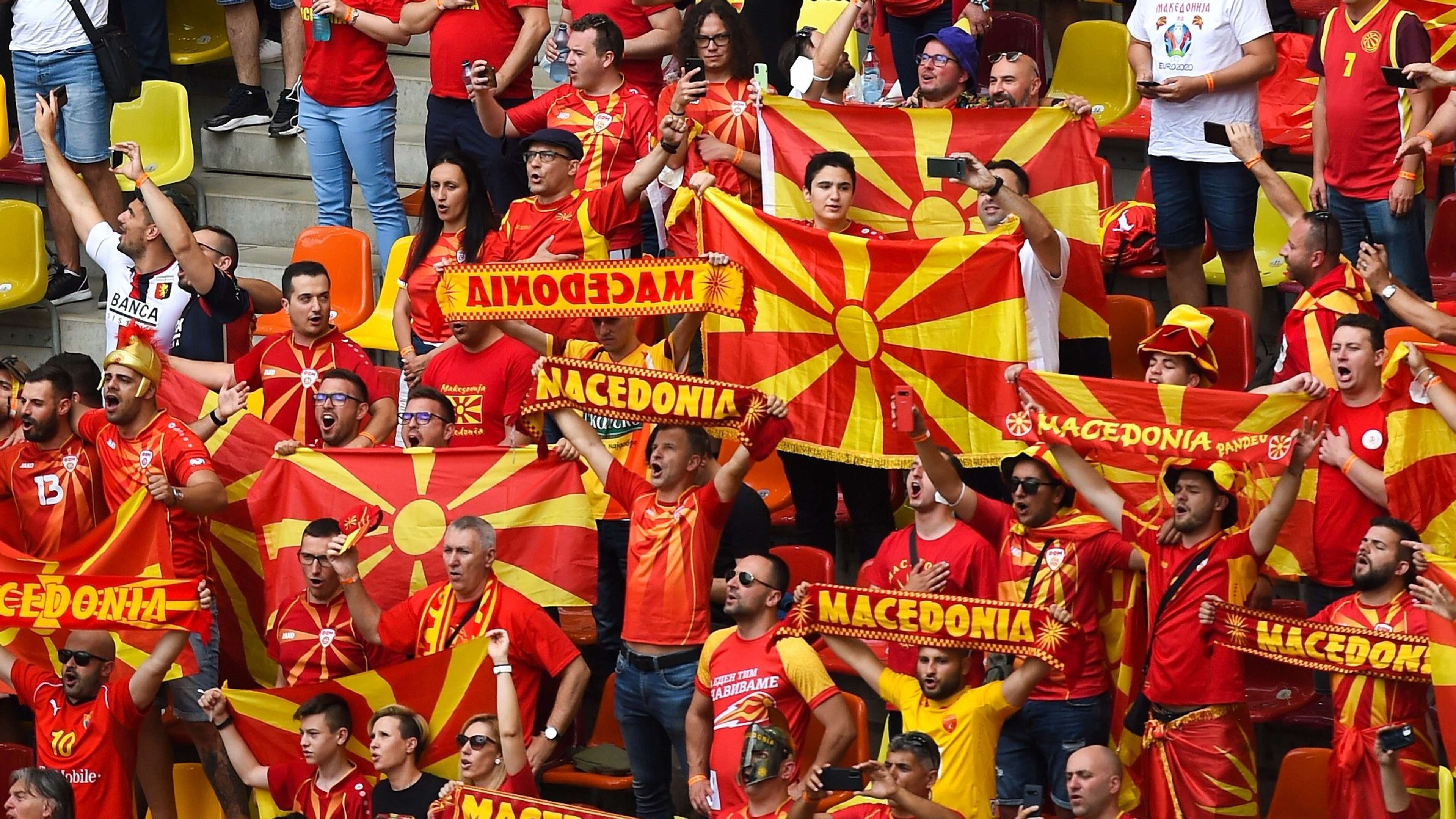 North Macedonia fans