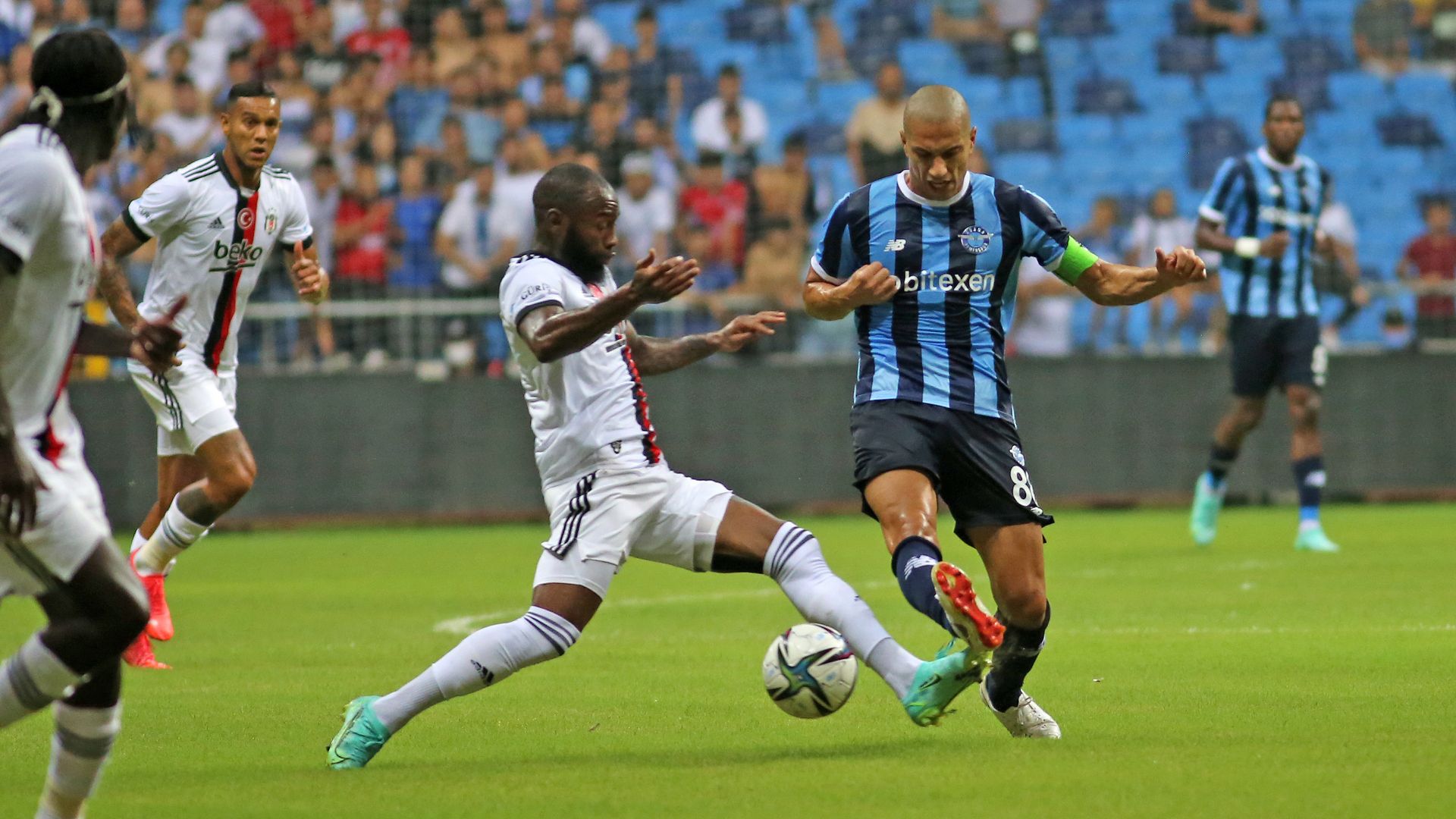 Adana Demirspor Besiktas Kevin N'Koudou Gokhan Inler