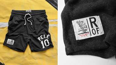 ROF X PELE Black Shorts