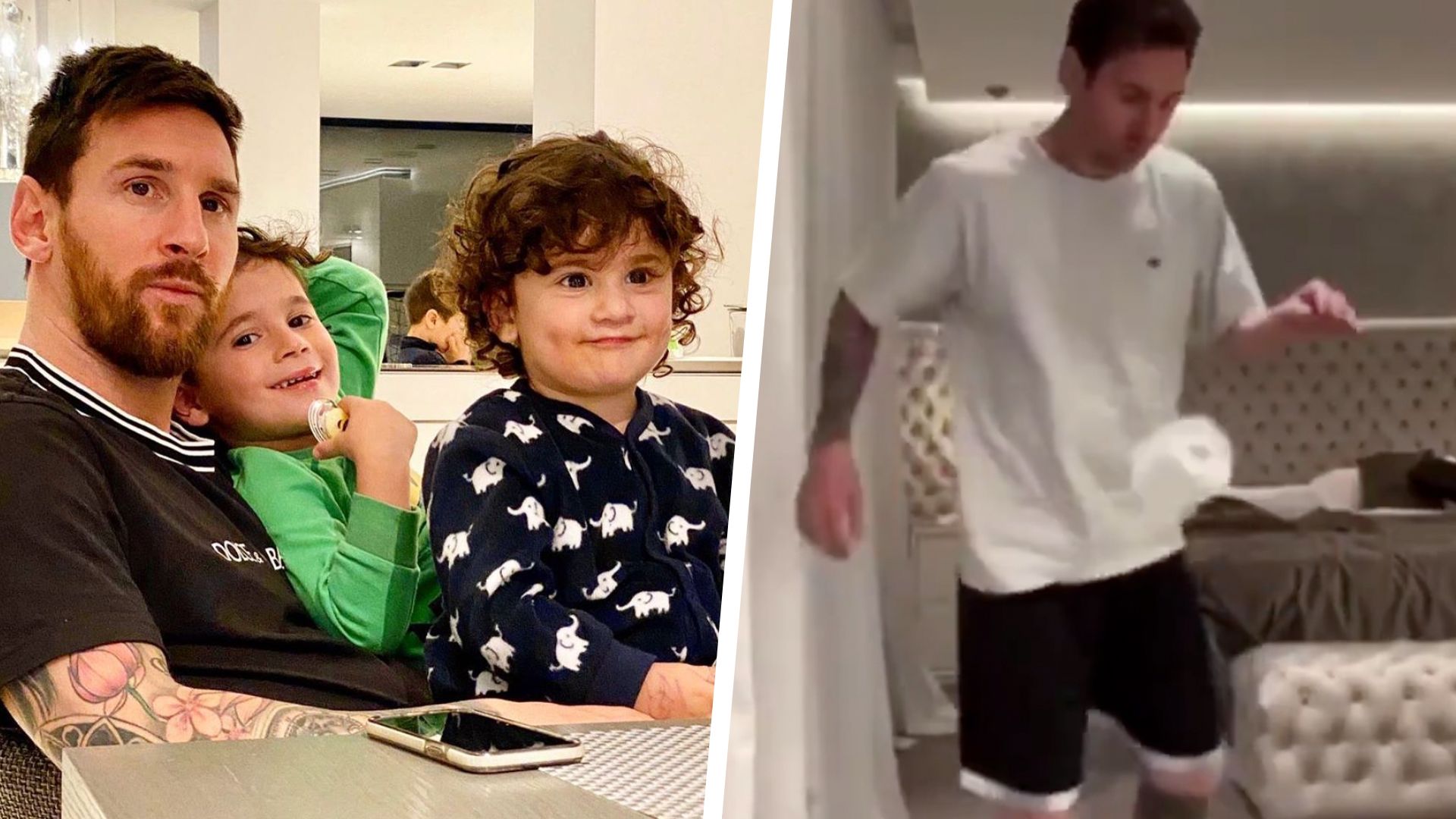 Lionel Messi quarantine 2020