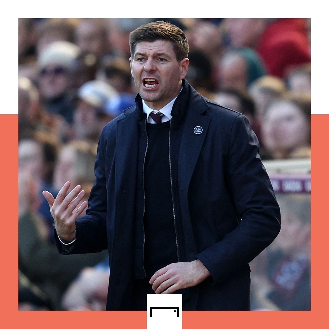 Steven Gerrard Aston Villa Premier League 2021-22 GFX