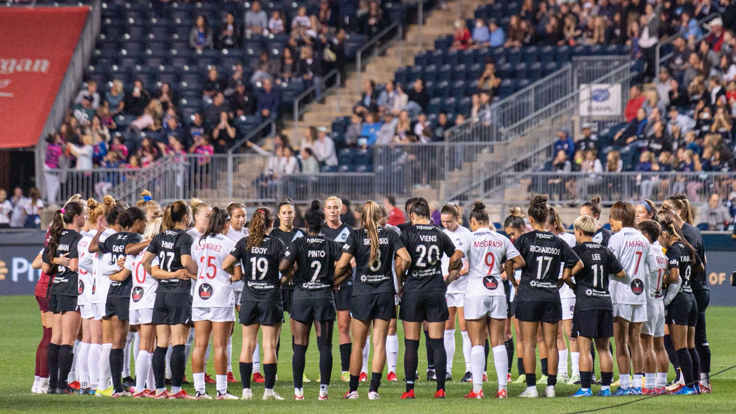Washington Spirit NWSL protest 2021-22