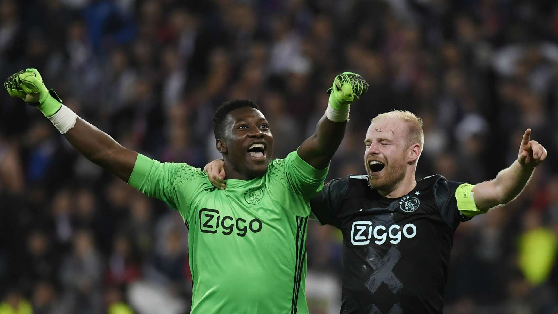 Andre Onana Davy Klaassen Lyon Ajax