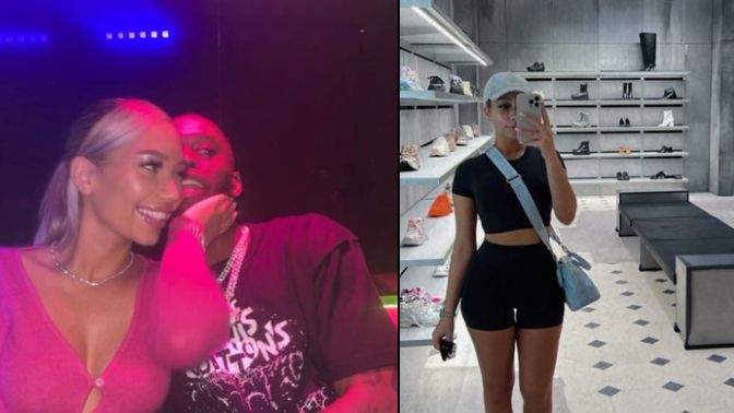 April Francis and Aaron Wan-Bissaka