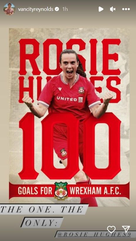 Ryan Reynolds Rosie Hughes