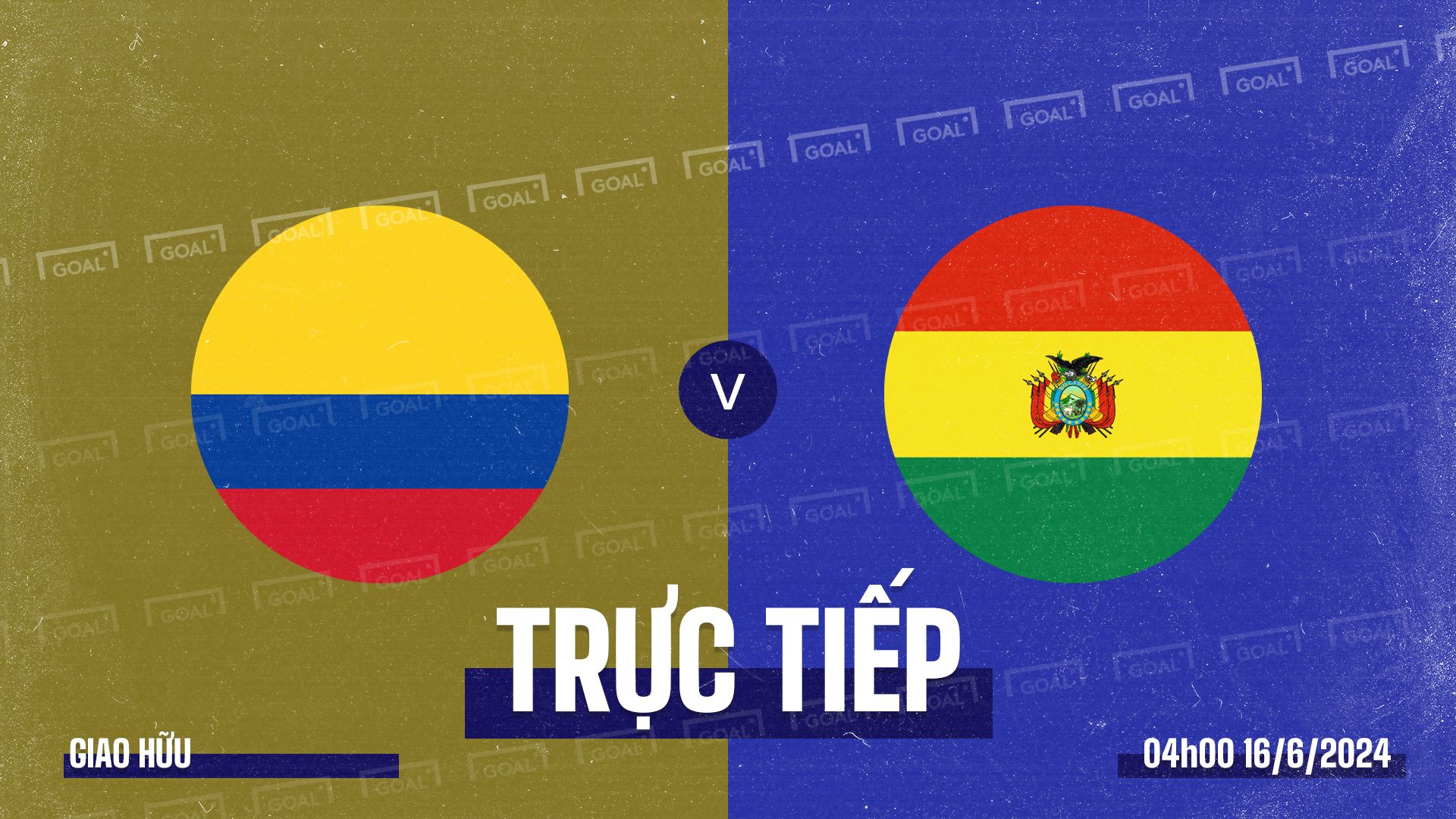 Colombia vs Bolivia 2024 GFX