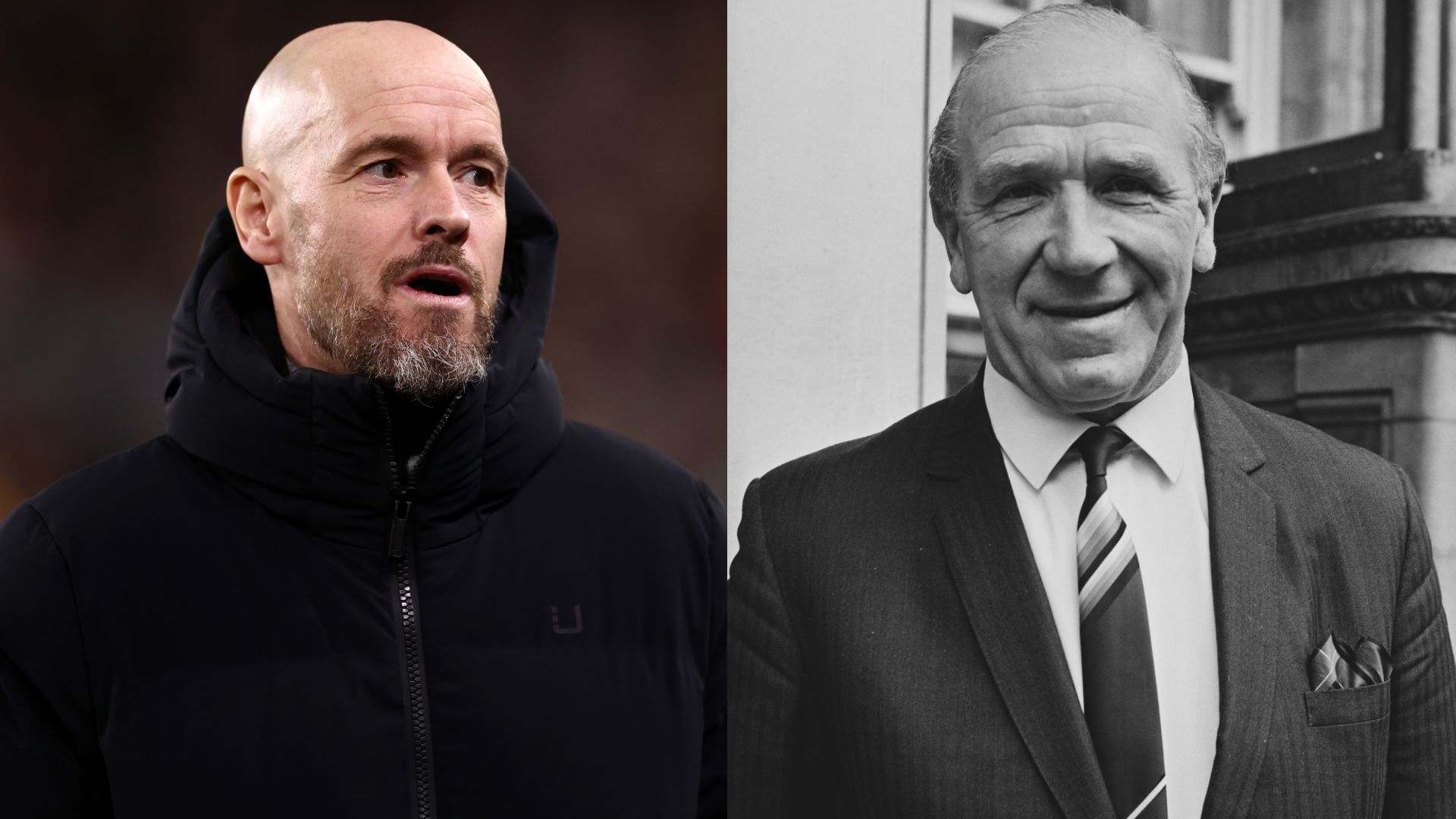 Erik Ten Hag Matt Busby split