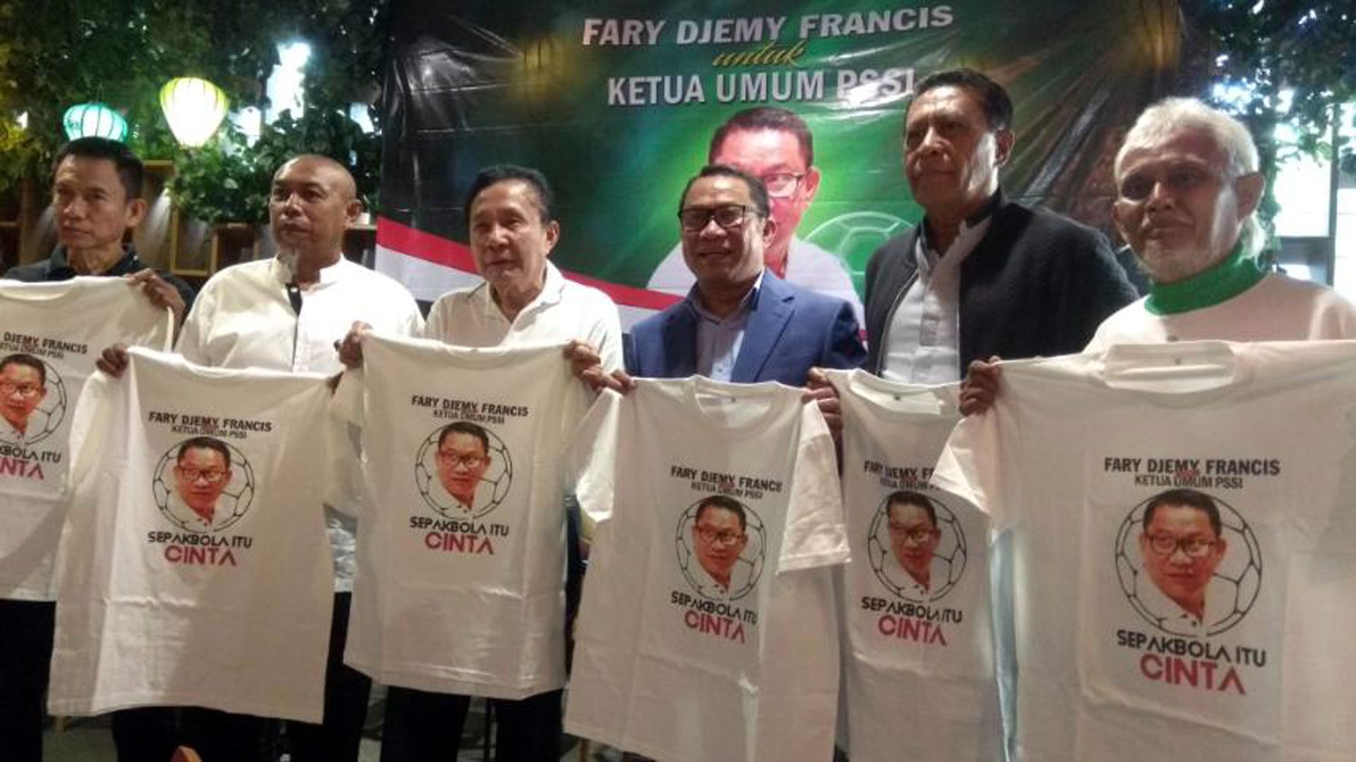 Jumpa pers Fary Djemy Francis