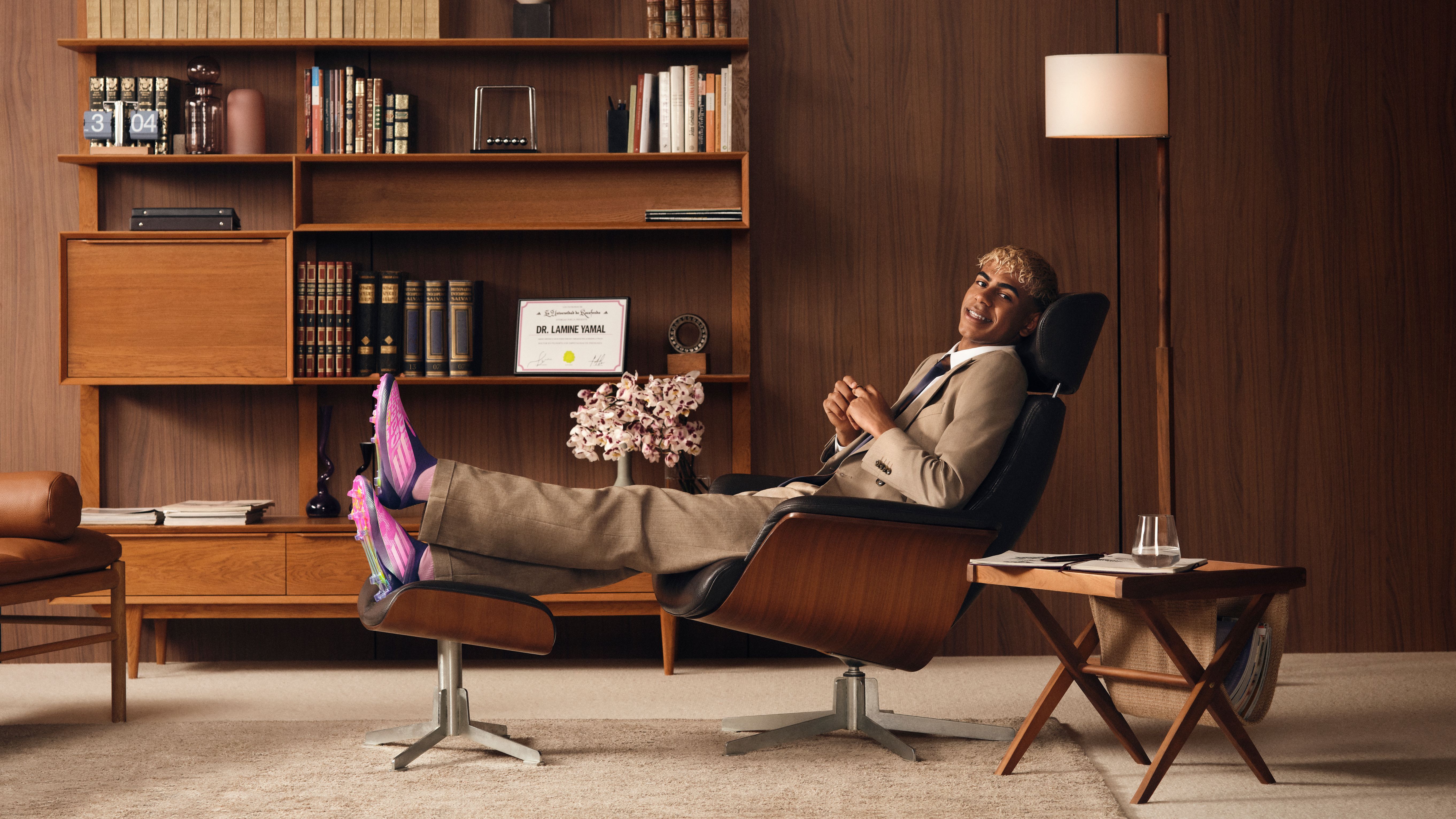 Lamine Yamal adidas F50 Barcelona