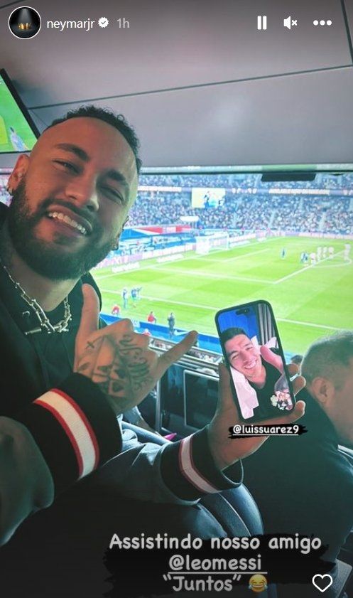 Neymar Luis Suarez Lionel Messi Paris Saint-Germain 2022-23