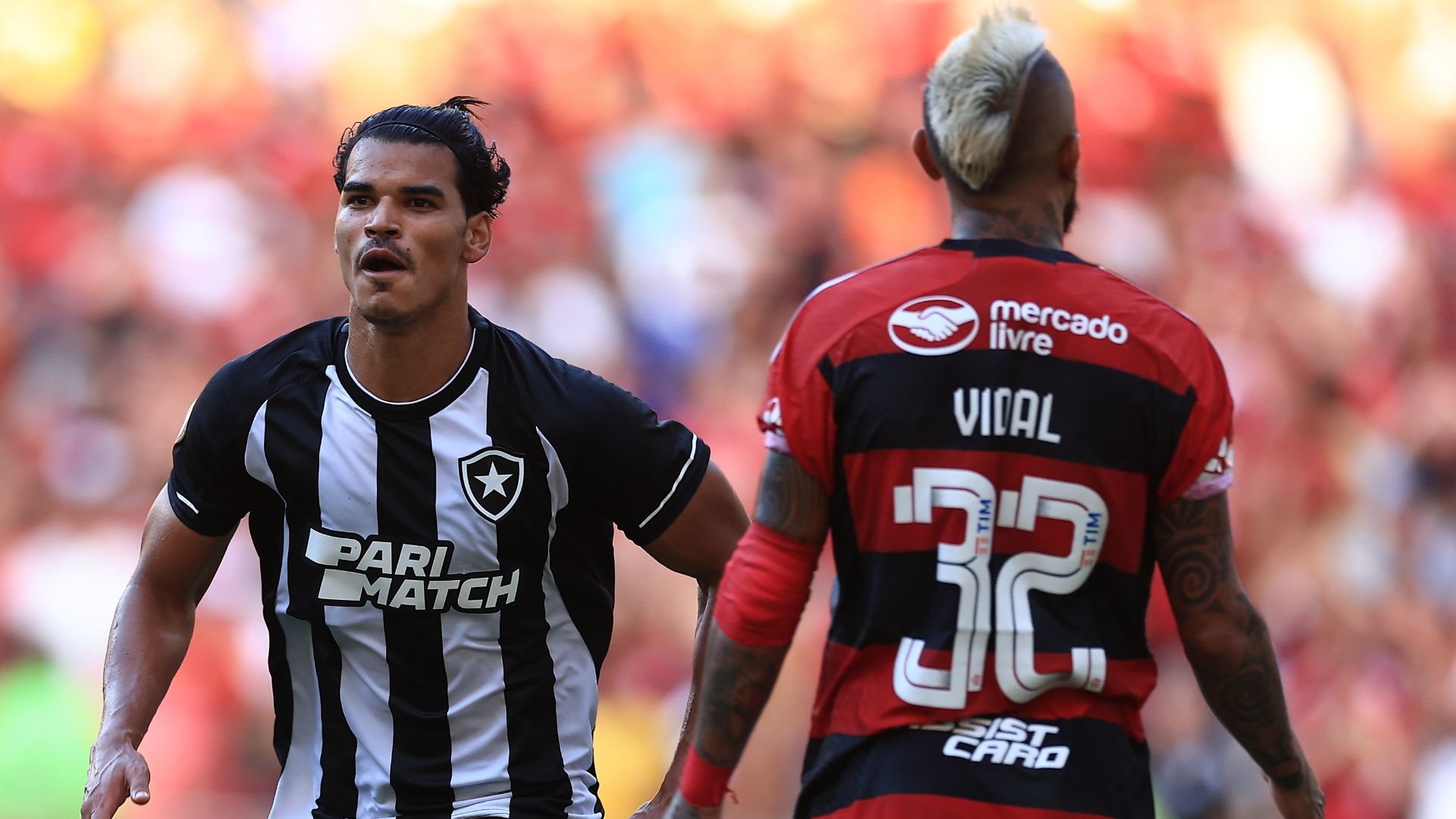 Arturo Vidal Flamengo Botafogo