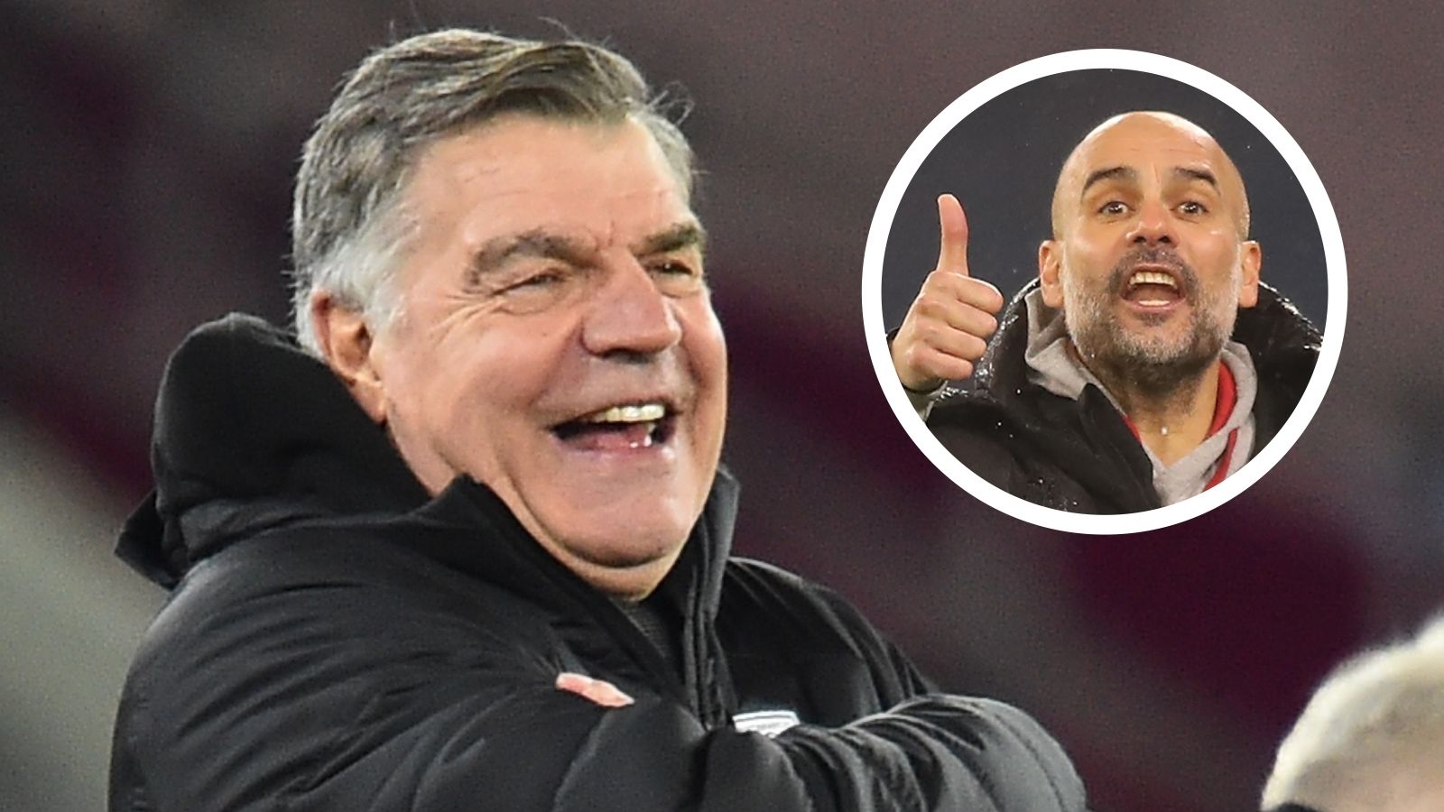 Sam Allardyce, Pep Guardiola