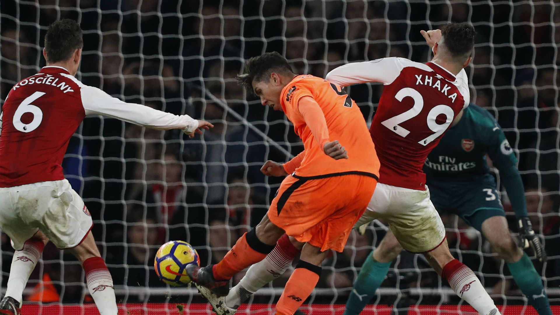 Roberto Firmino Liverpool Arsenal