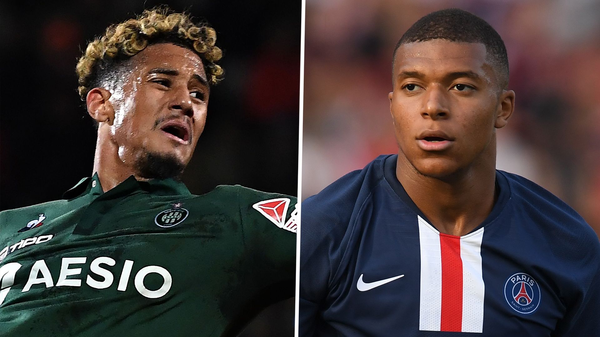 William Saliba, Kylian Mbappe