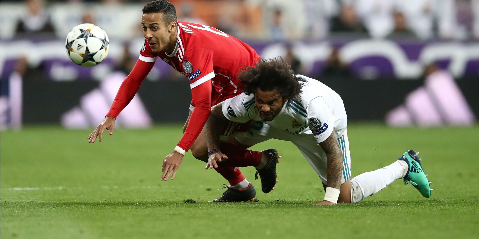 Marcelo Thiago Alcantara Real Madrid Bayern Champions League
