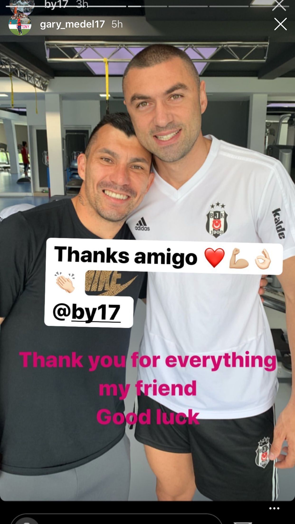 Gary Medel Instagram