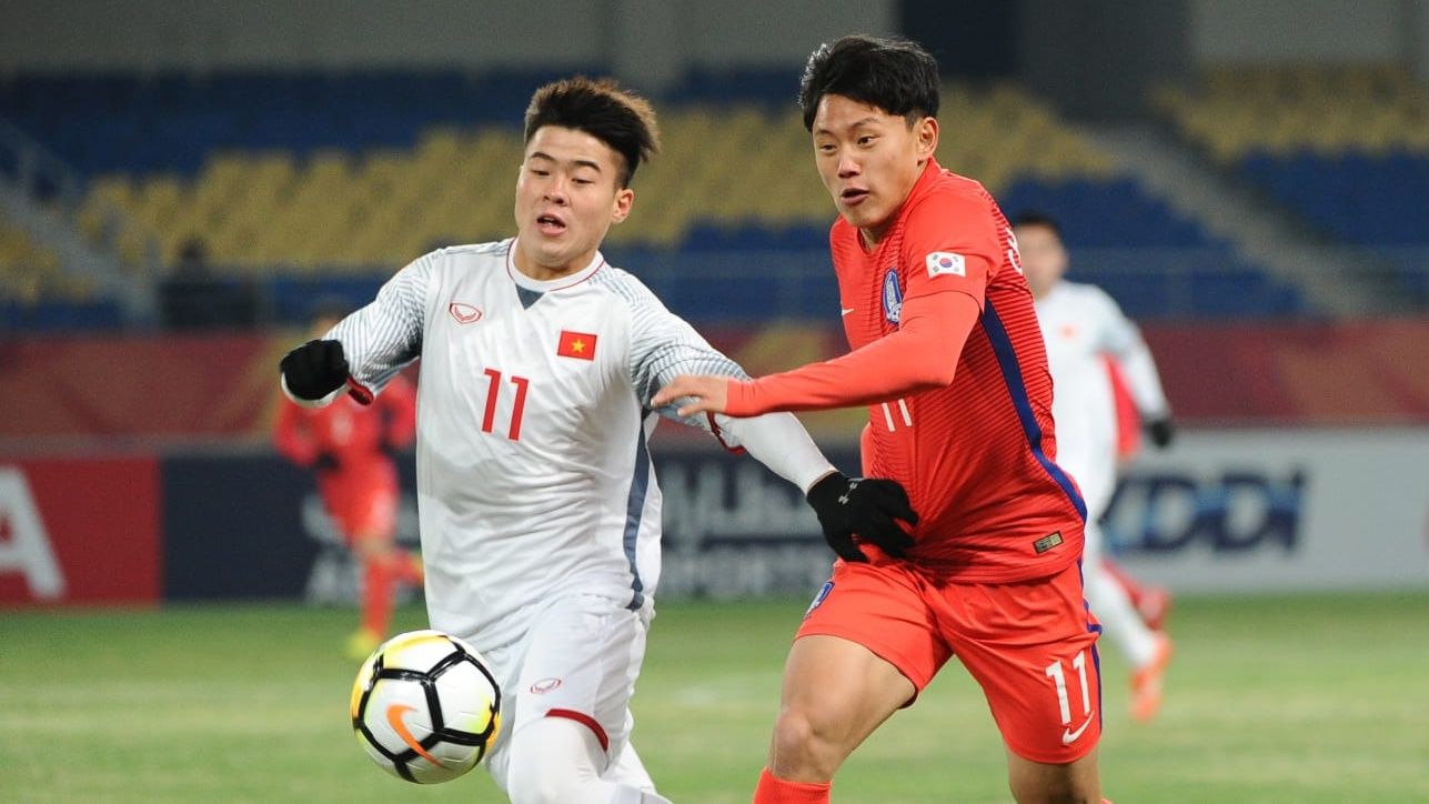 Duy Mạnh vs U23 Hàn Quốc