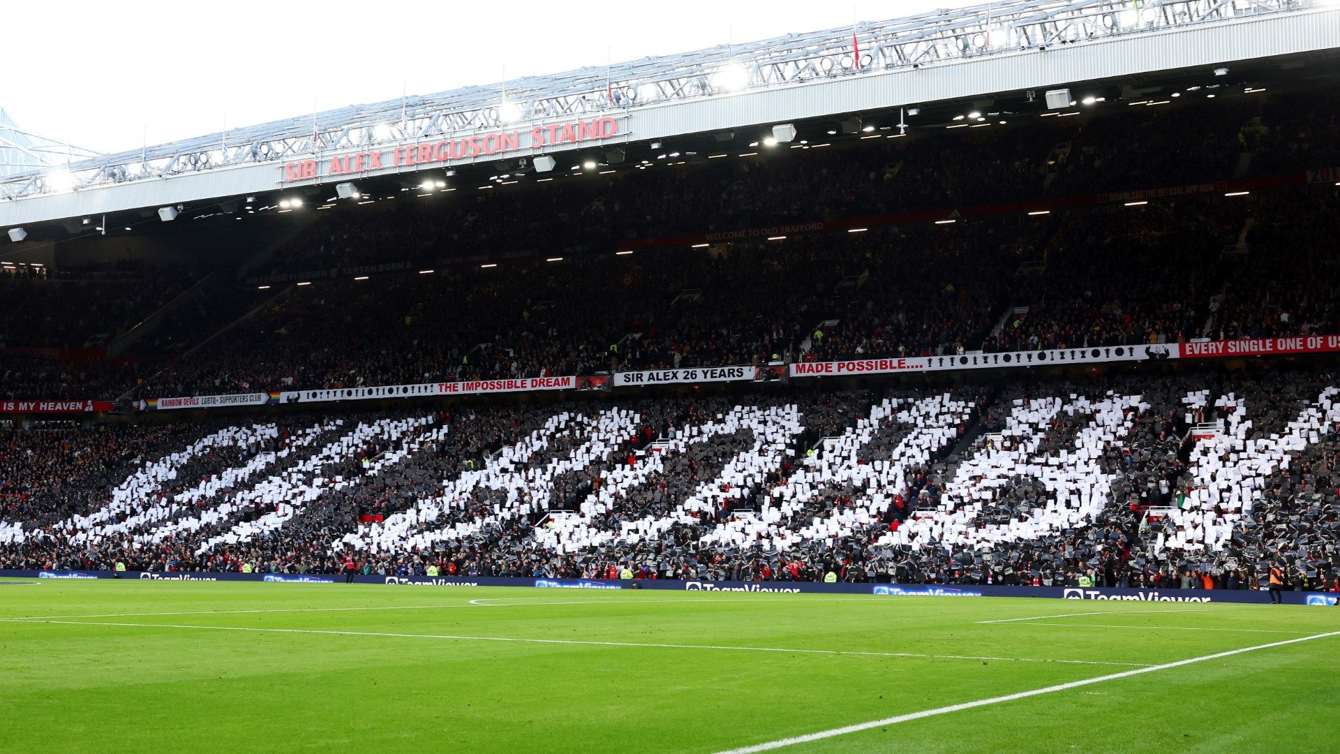 Bobby Charlton tribute Old Trafford