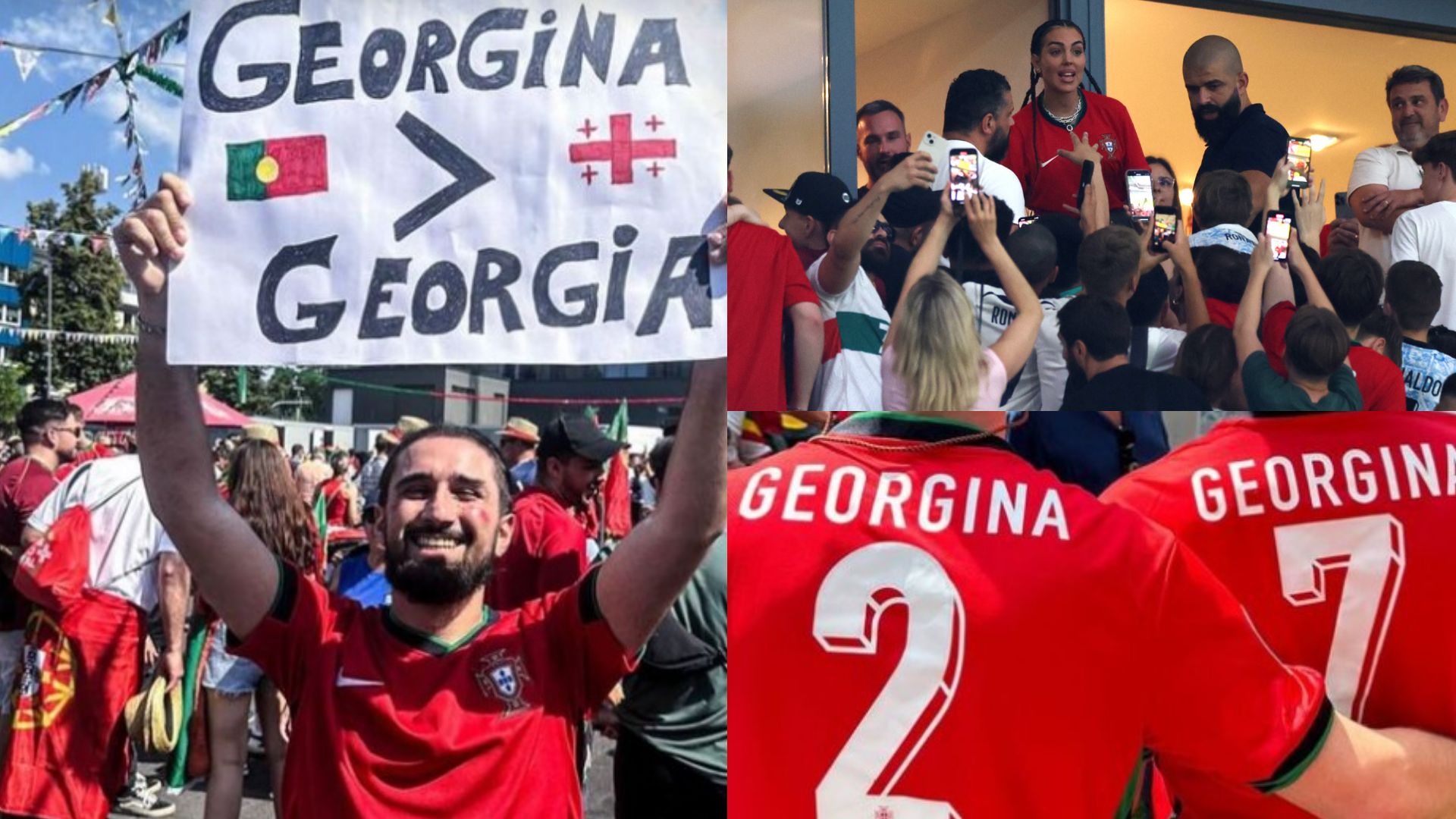Georgina Rodriguez Portugal fans Euro 2024