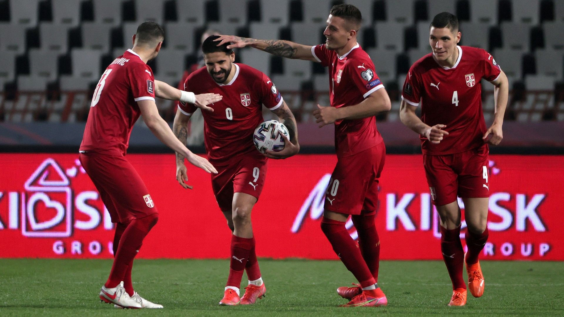 Aleksandar Mitrovic Serbia 2021