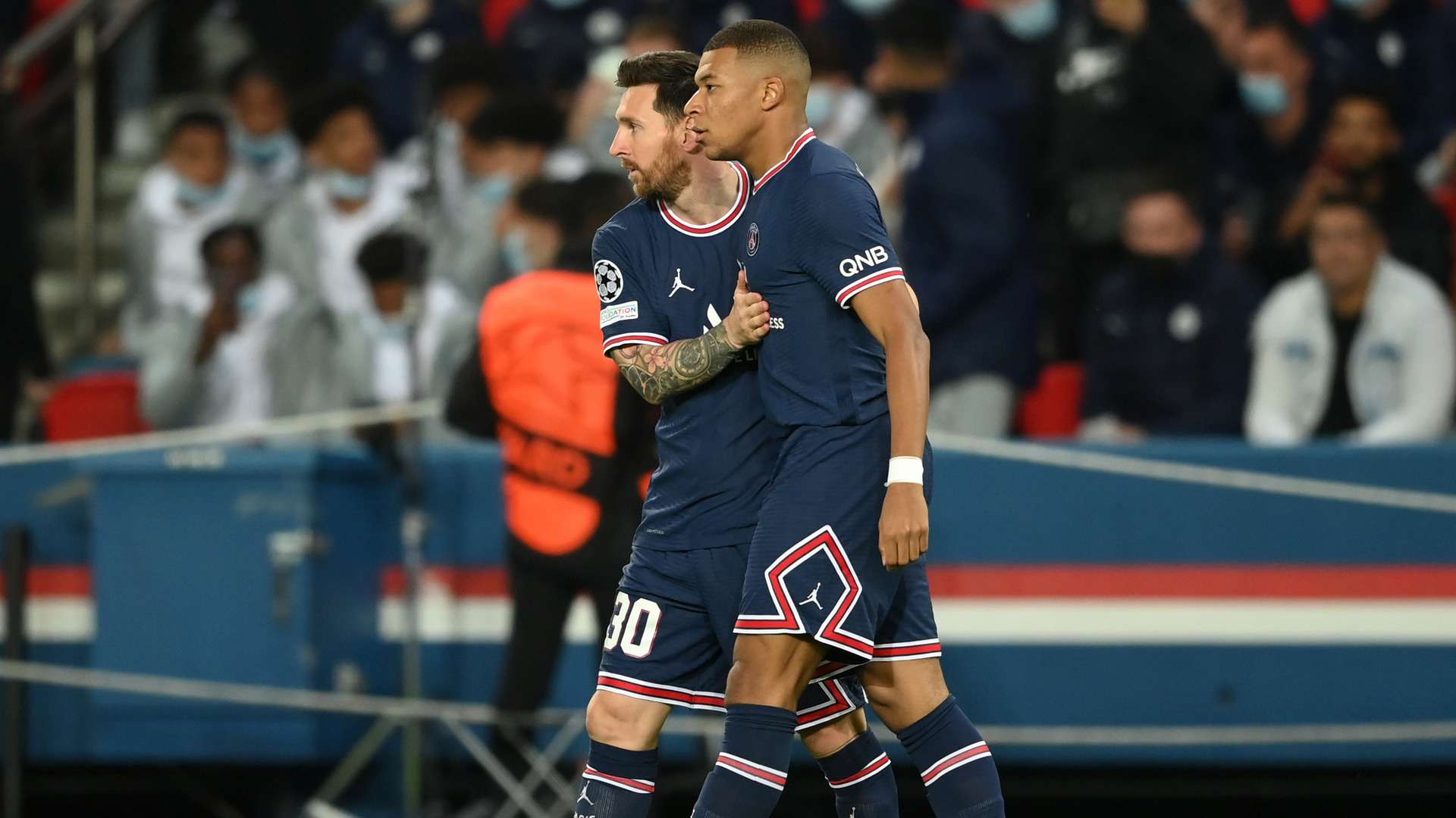 Lionel Messi & Kylian Mbappe