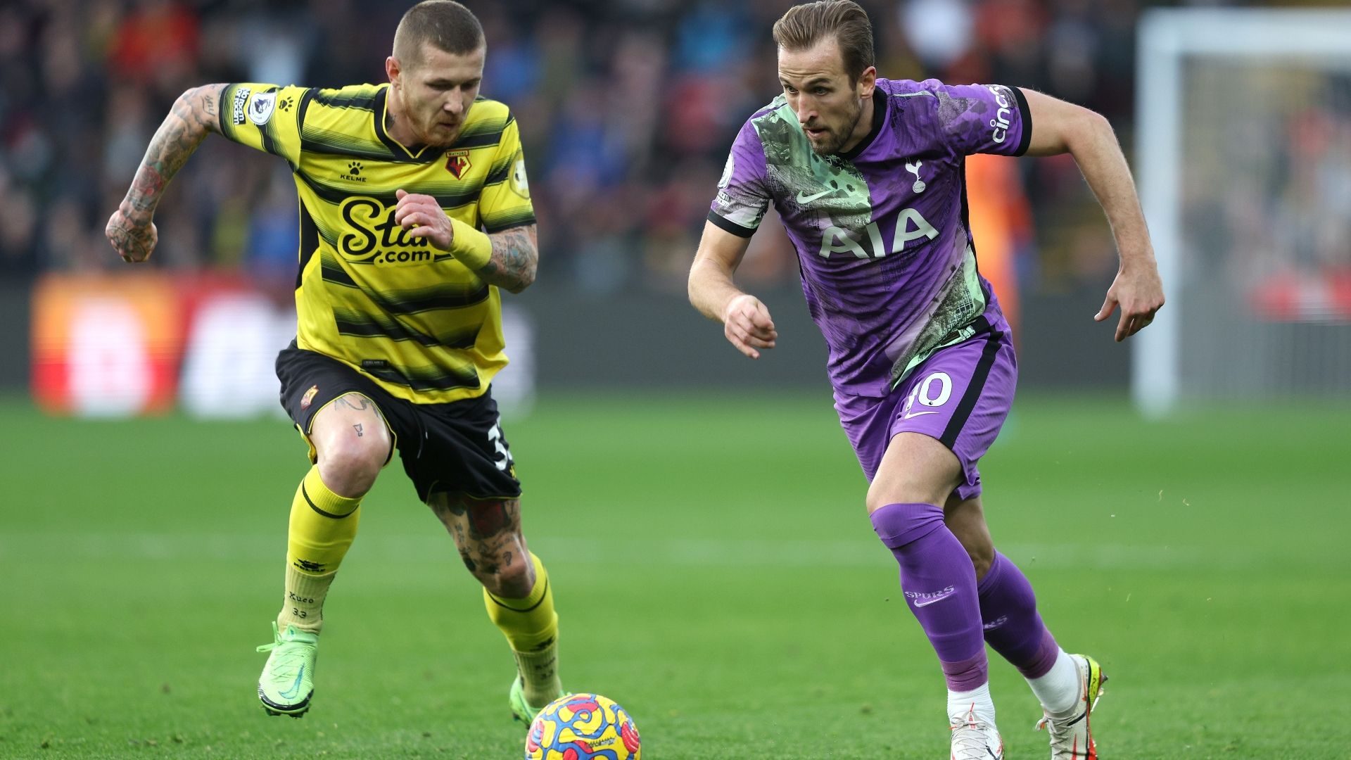 Harry Kane Tottenham Watford 2021-22